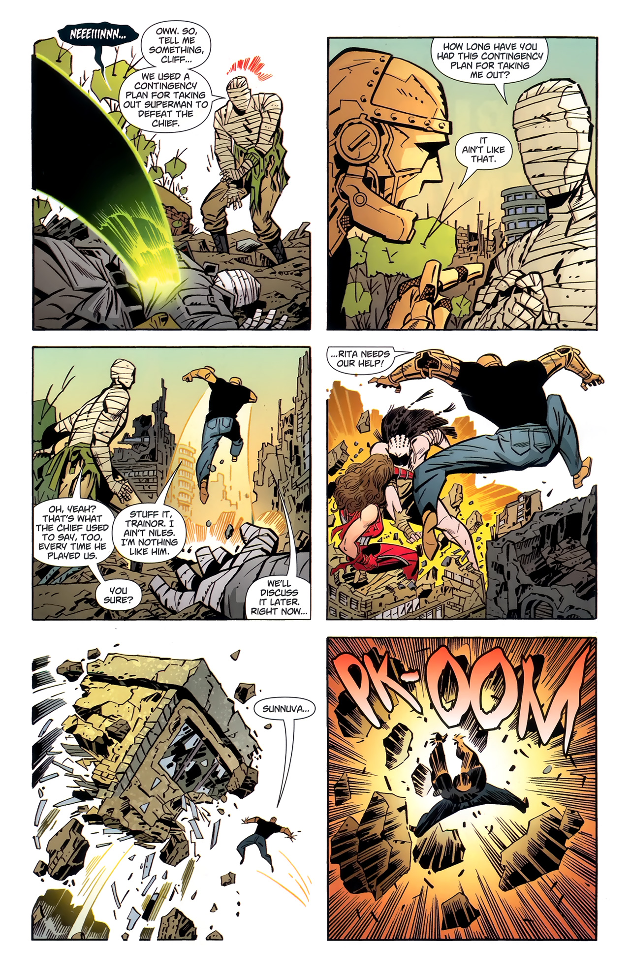 Read online Doom Patrol (2009) comic -  Issue #16 - 14