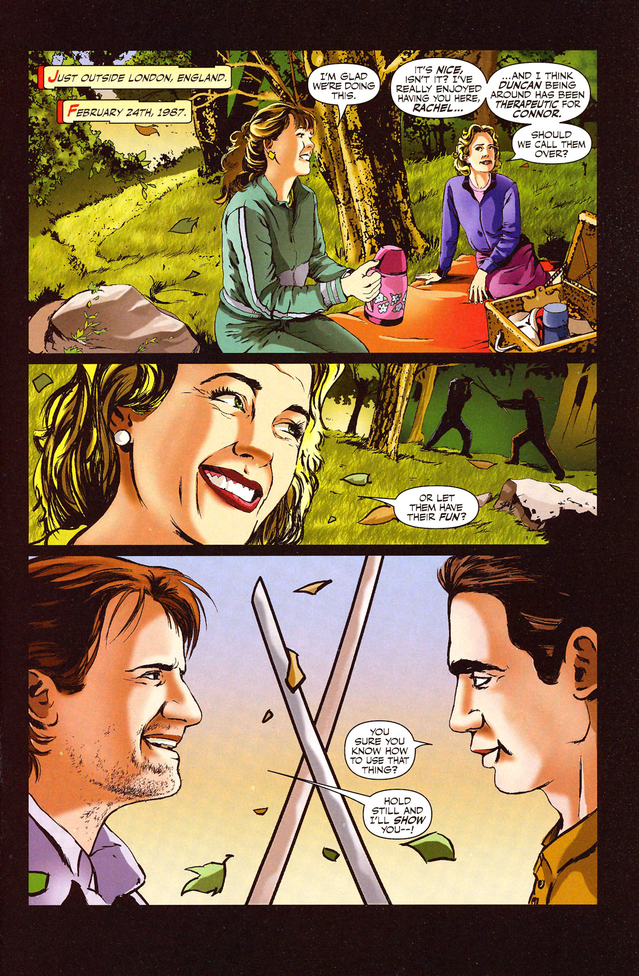 Read online Highlander comic -  Issue #7 - 6