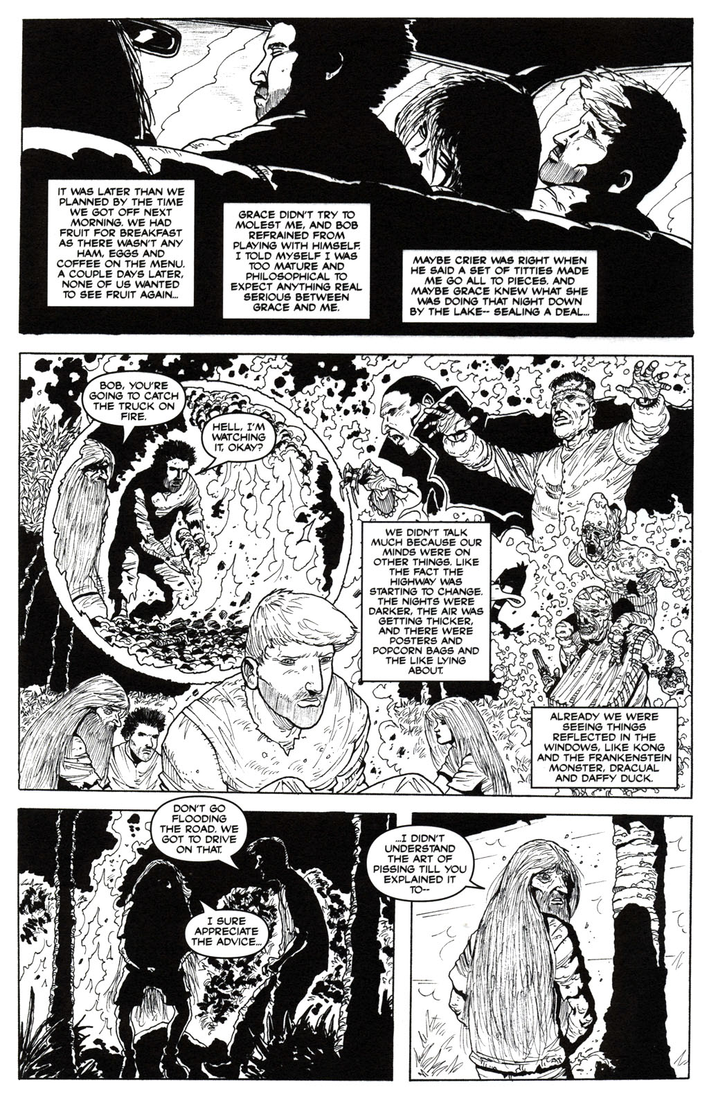 Read online Joe R. Lansdale's The Drive-In 2 comic -  Issue #4 - 12