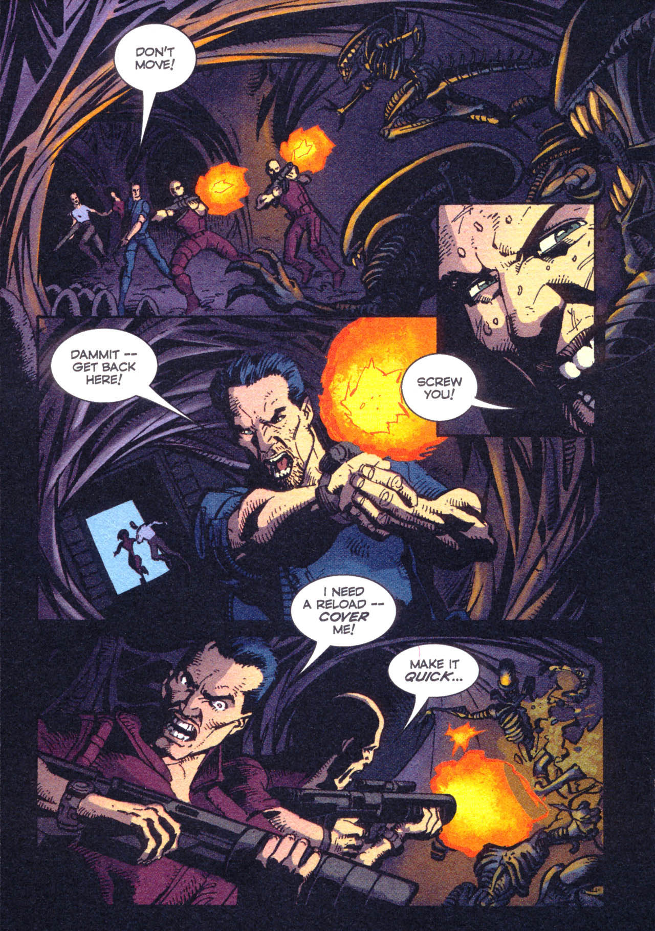 Read online Alien vs. Predator: Thrill of the Hunt comic -  Issue # TPB - 73