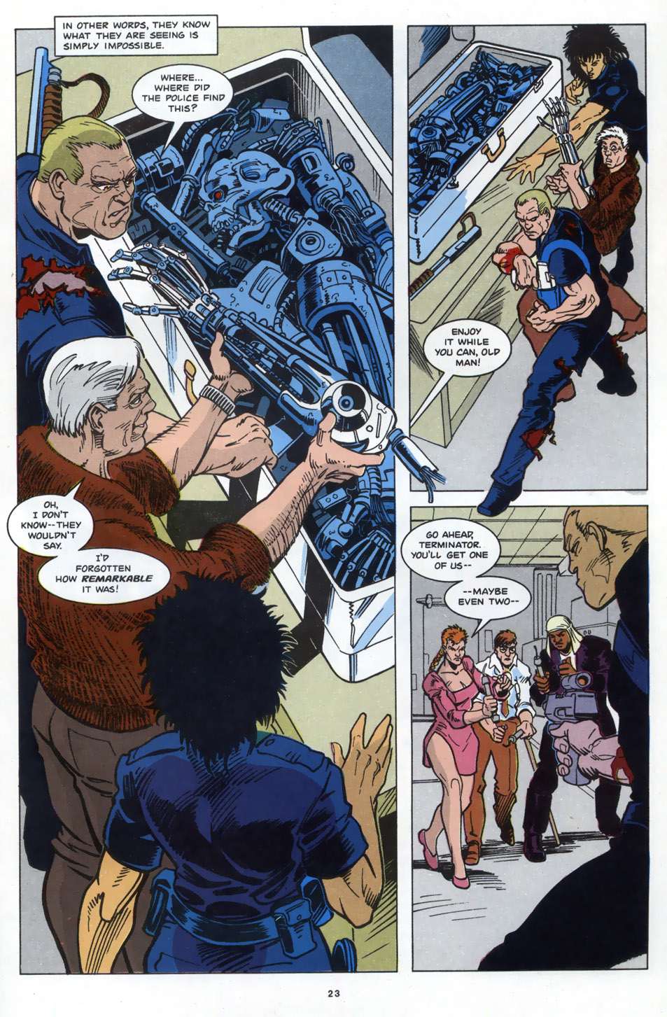 Read online The Terminator (1990) comic -  Issue #3 - 24
