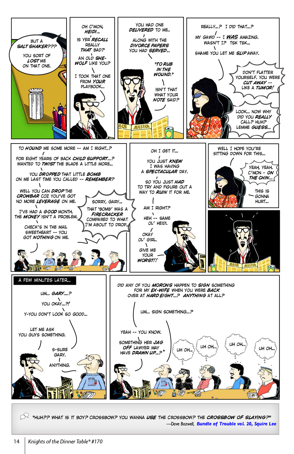 Read online Knights of the Dinner Table comic -  Issue #170 - 16