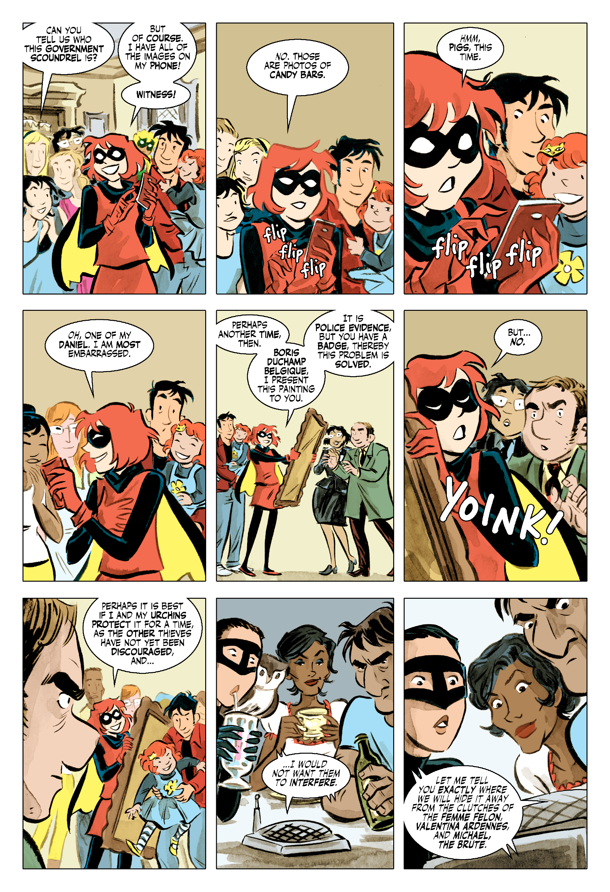 Read online Bandette (2012) comic -  Issue #18 - 13