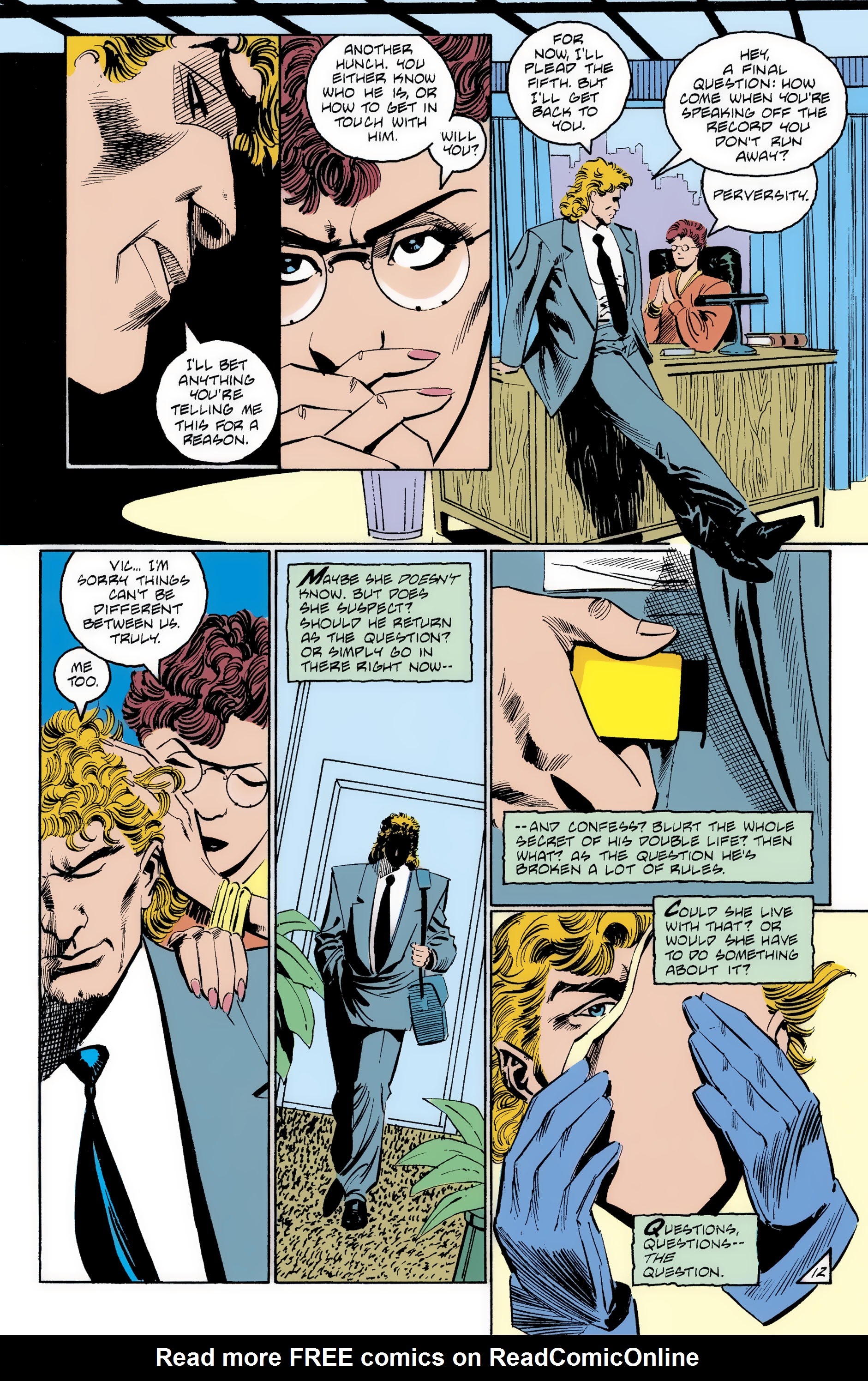 Read online The Question (1987) comic -  Issue #32 - 13