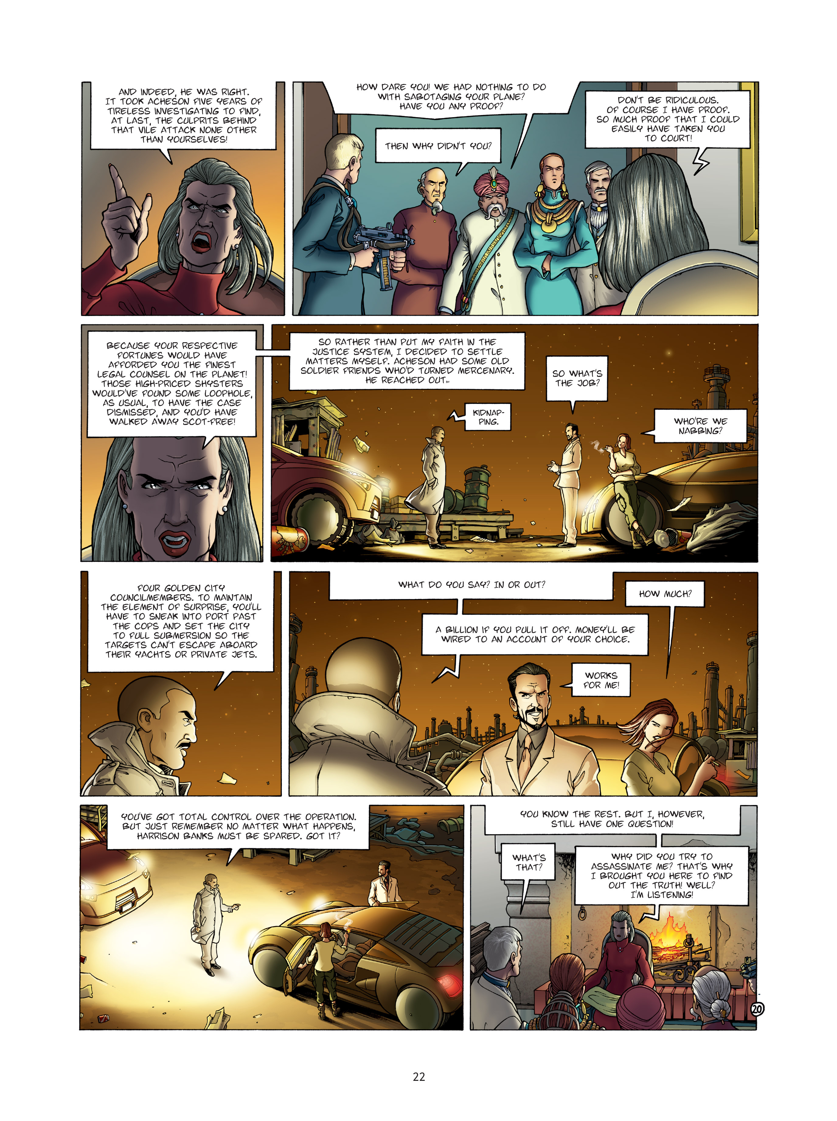 Read online Golden City comic -  Issue #9 - 22