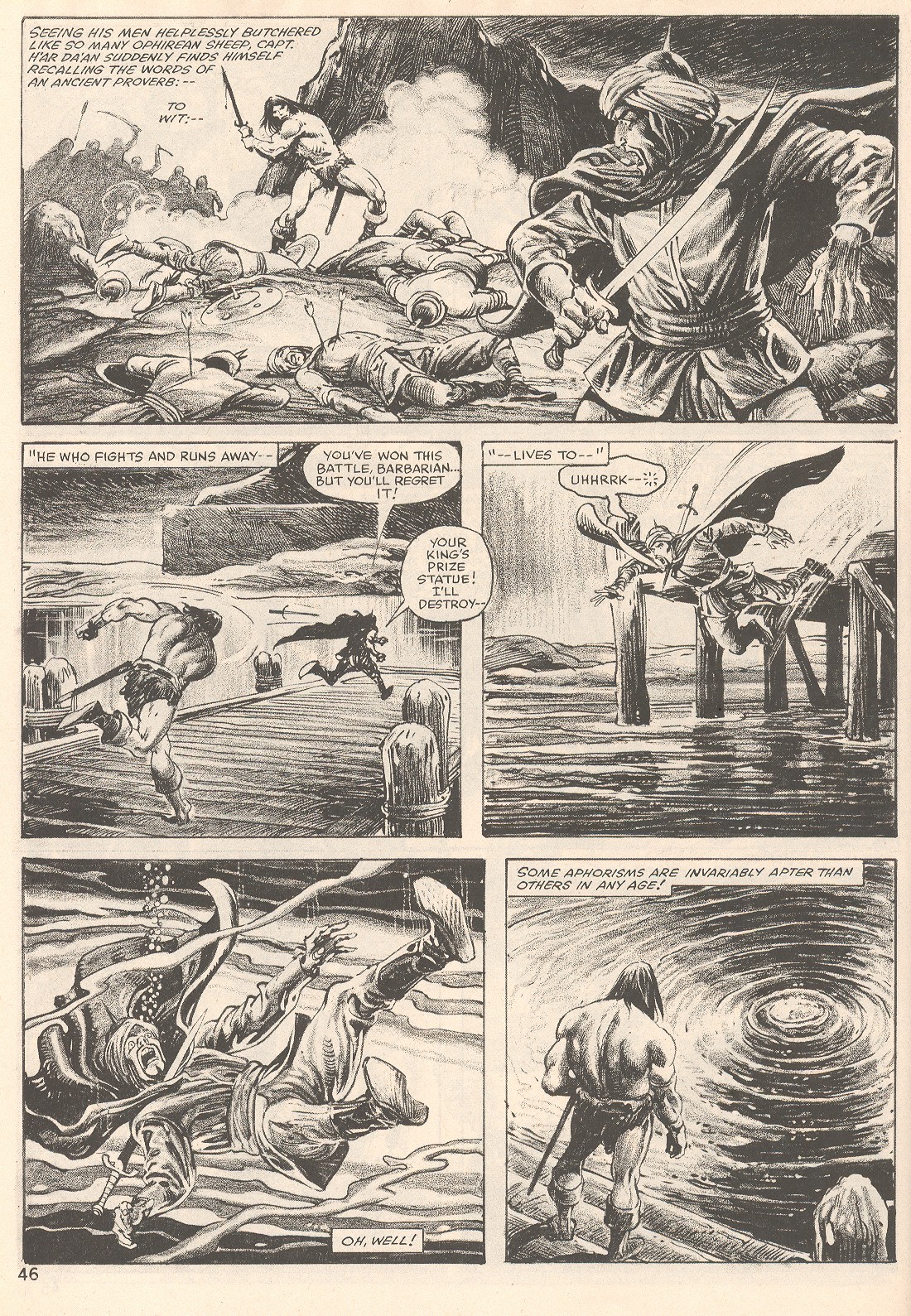 Read online The Savage Sword Of Conan comic -  Issue #80 - 46