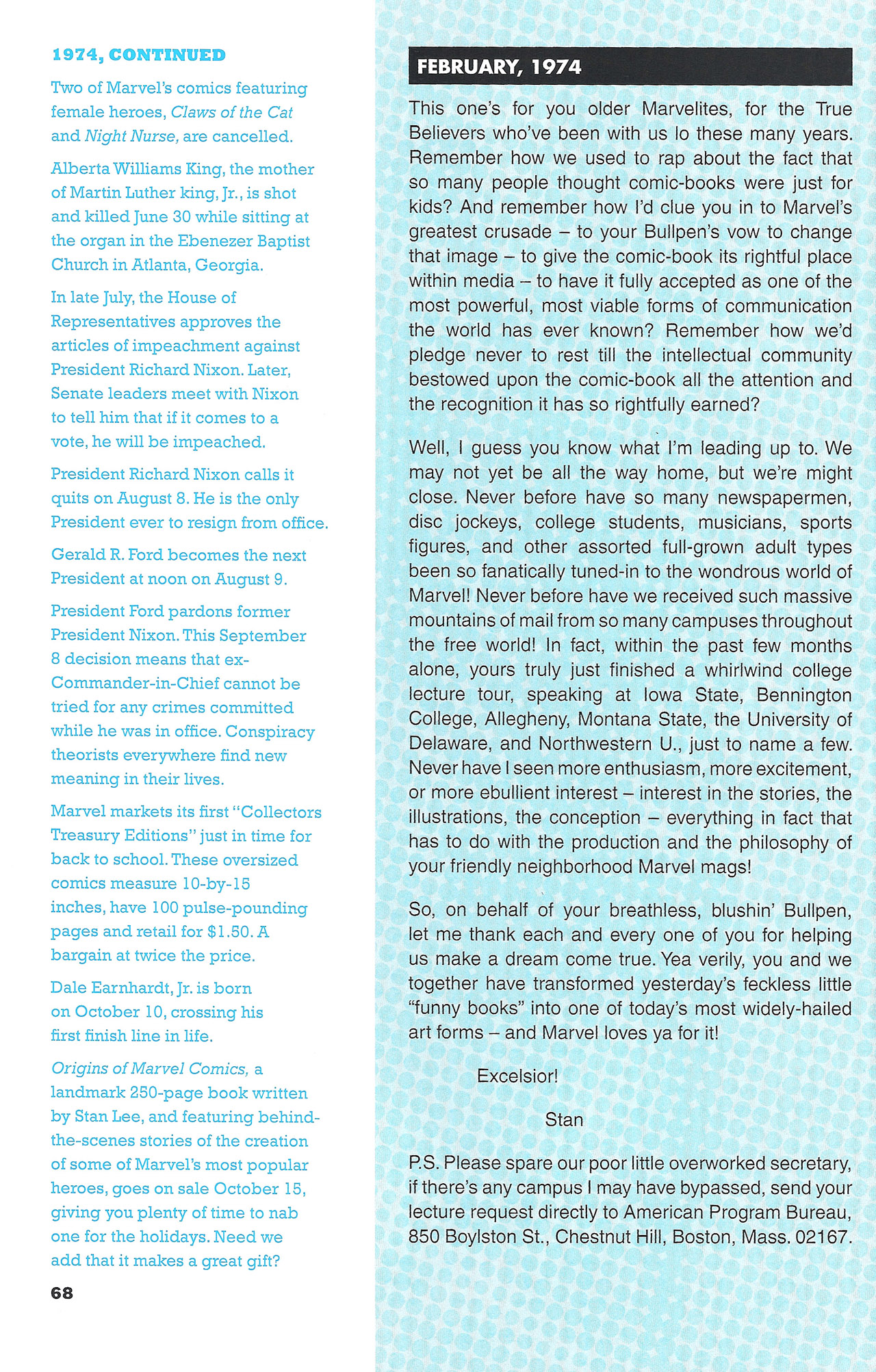 Read online Stan's Soapbox: The Collection comic -  Issue # TPB - 59