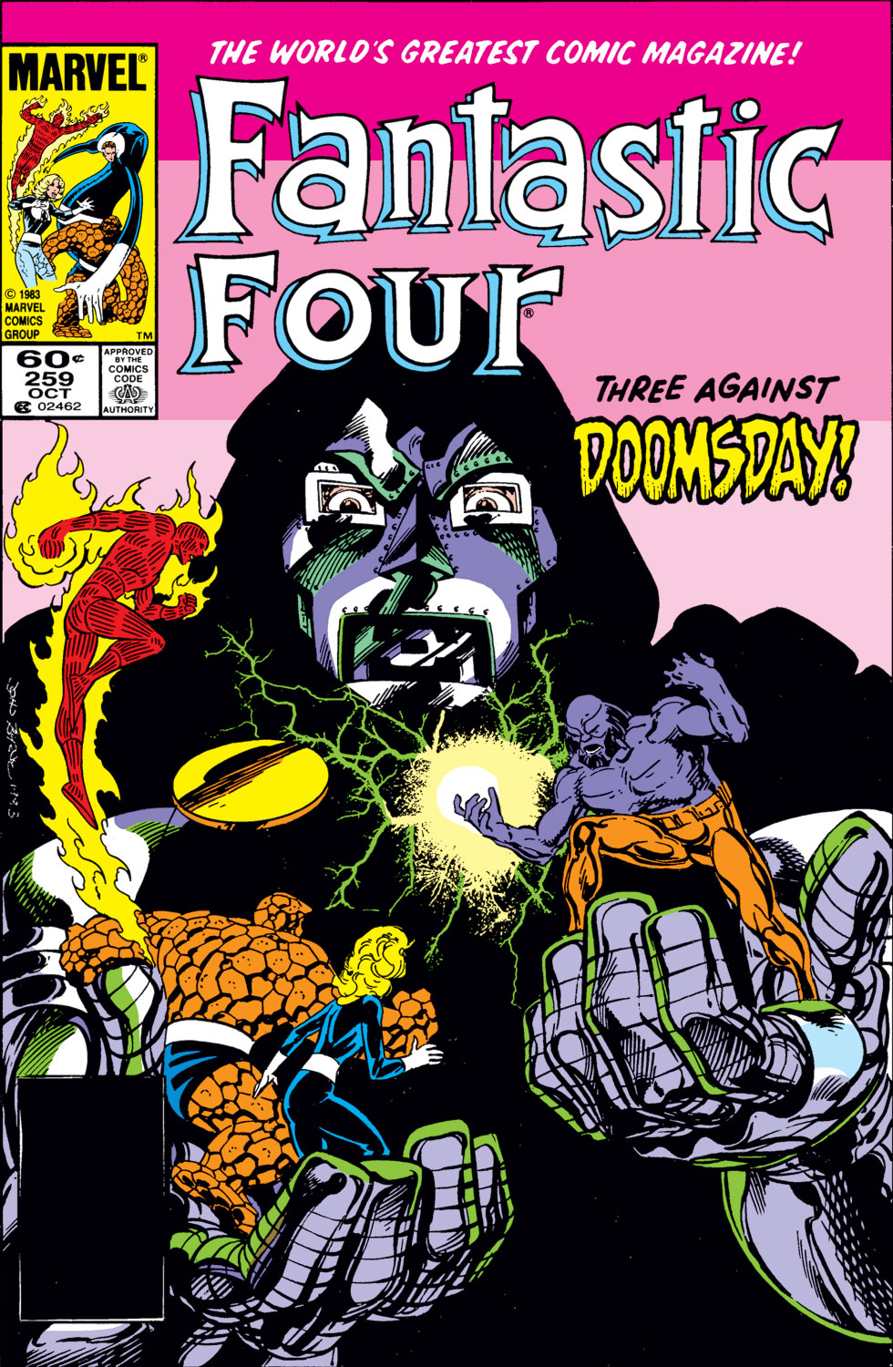 Read online Fantastic Four (1961) comic -  Issue #259 - 1
