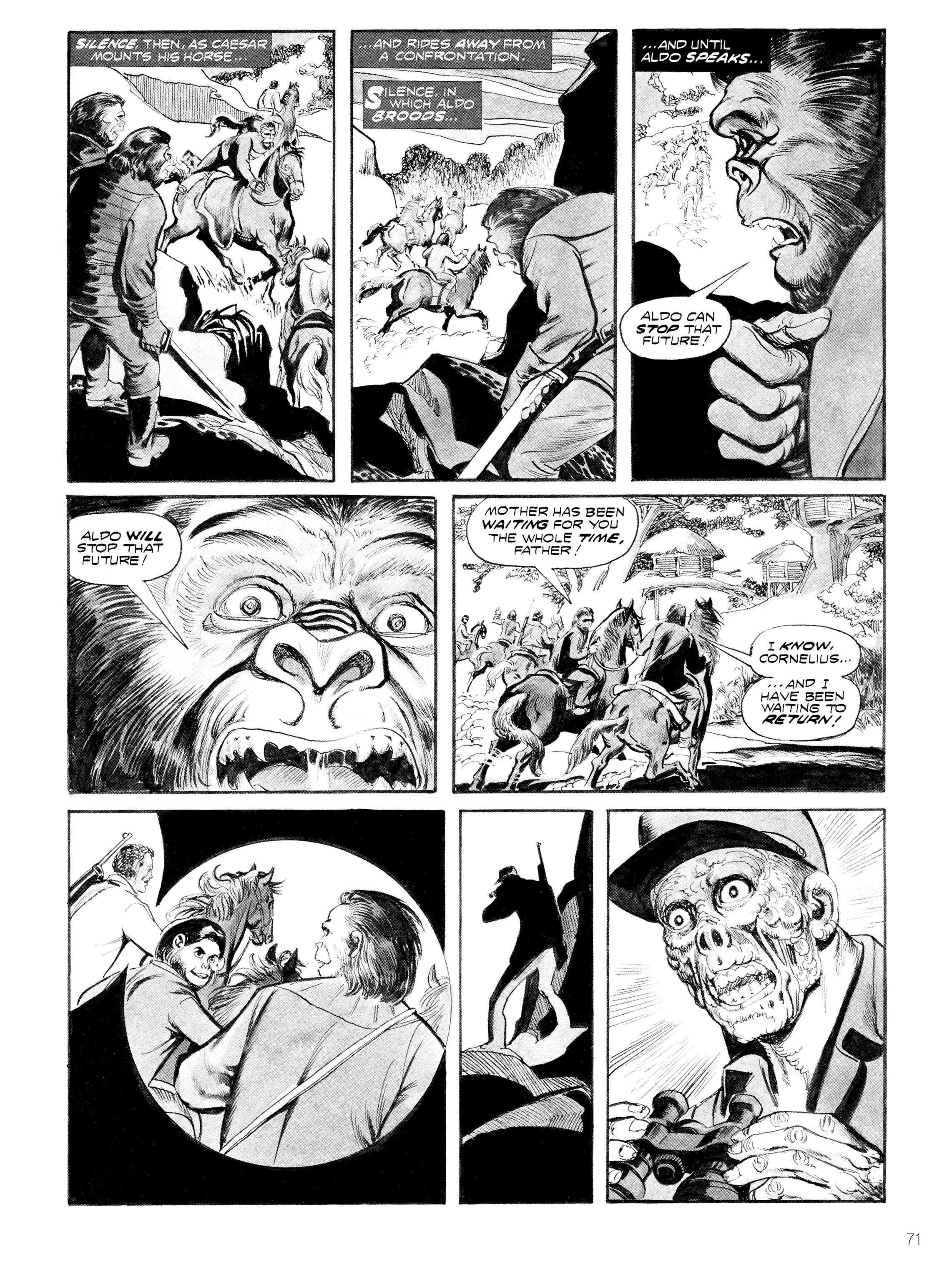Read online Planet of the Apes: Archive comic -  Issue # TPB 4 (Part 1) - 67