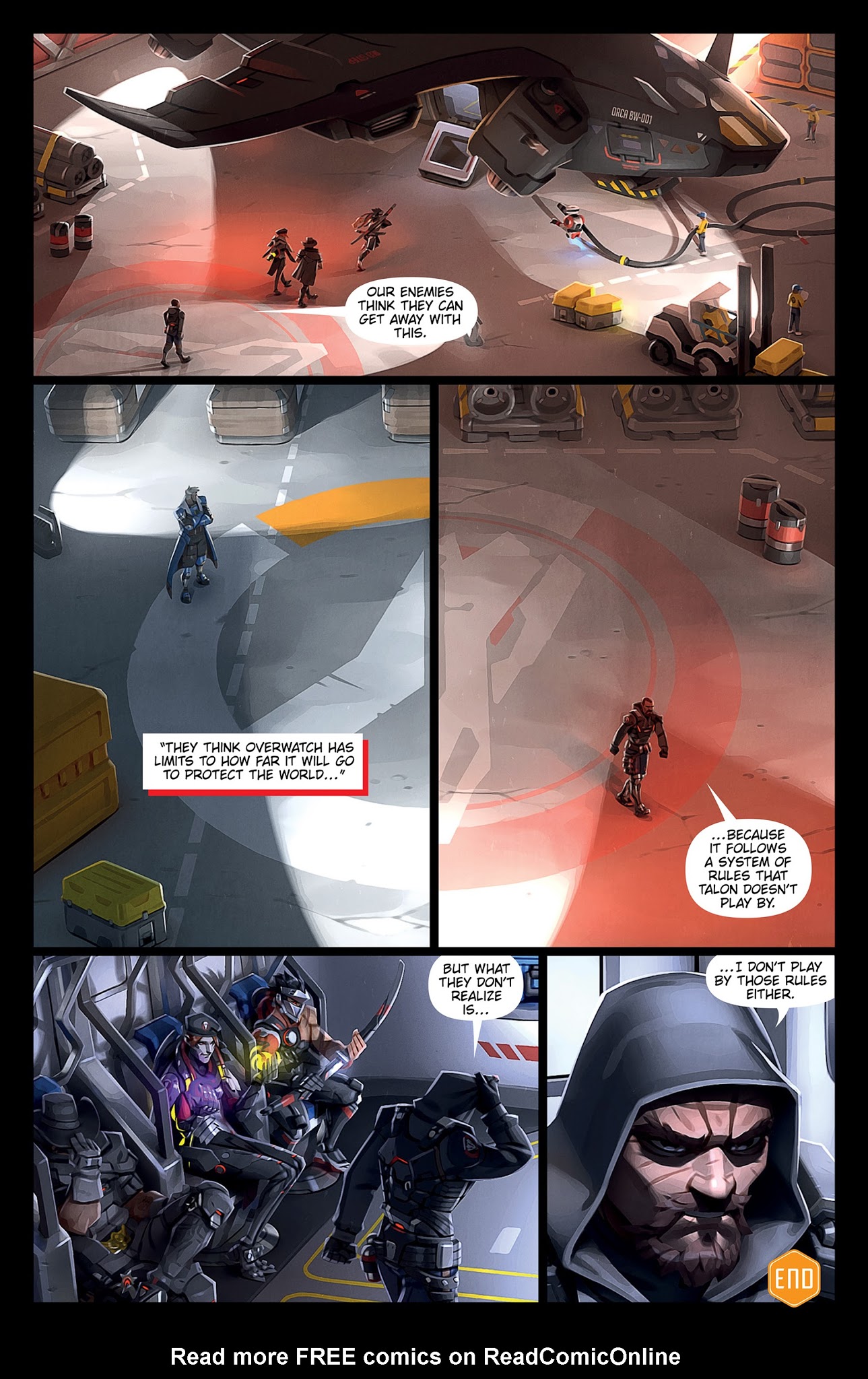 Read online Overwatch comic -  Issue #16 - 10