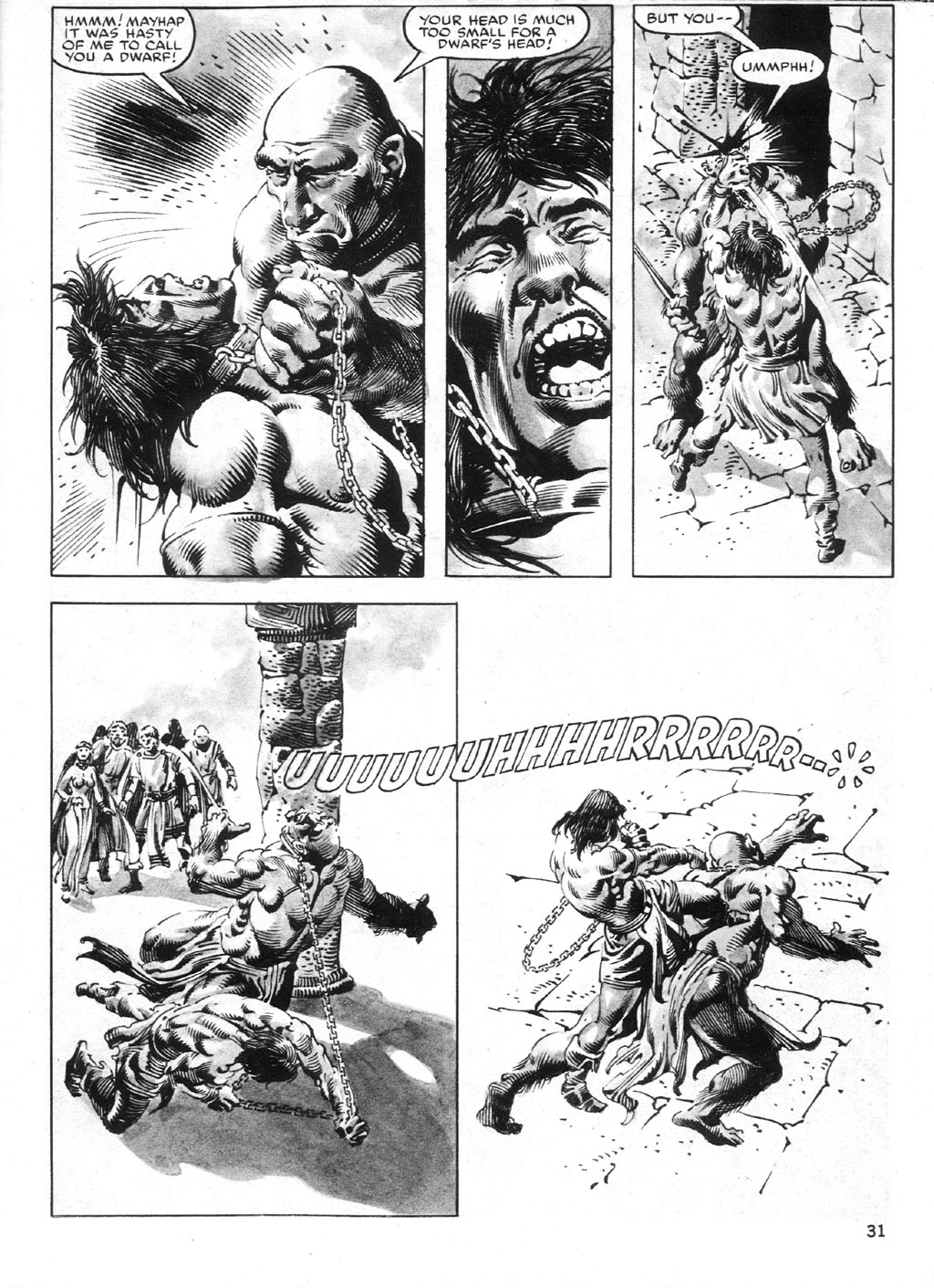 Read online The Savage Sword Of Conan comic -  Issue #93 - 31