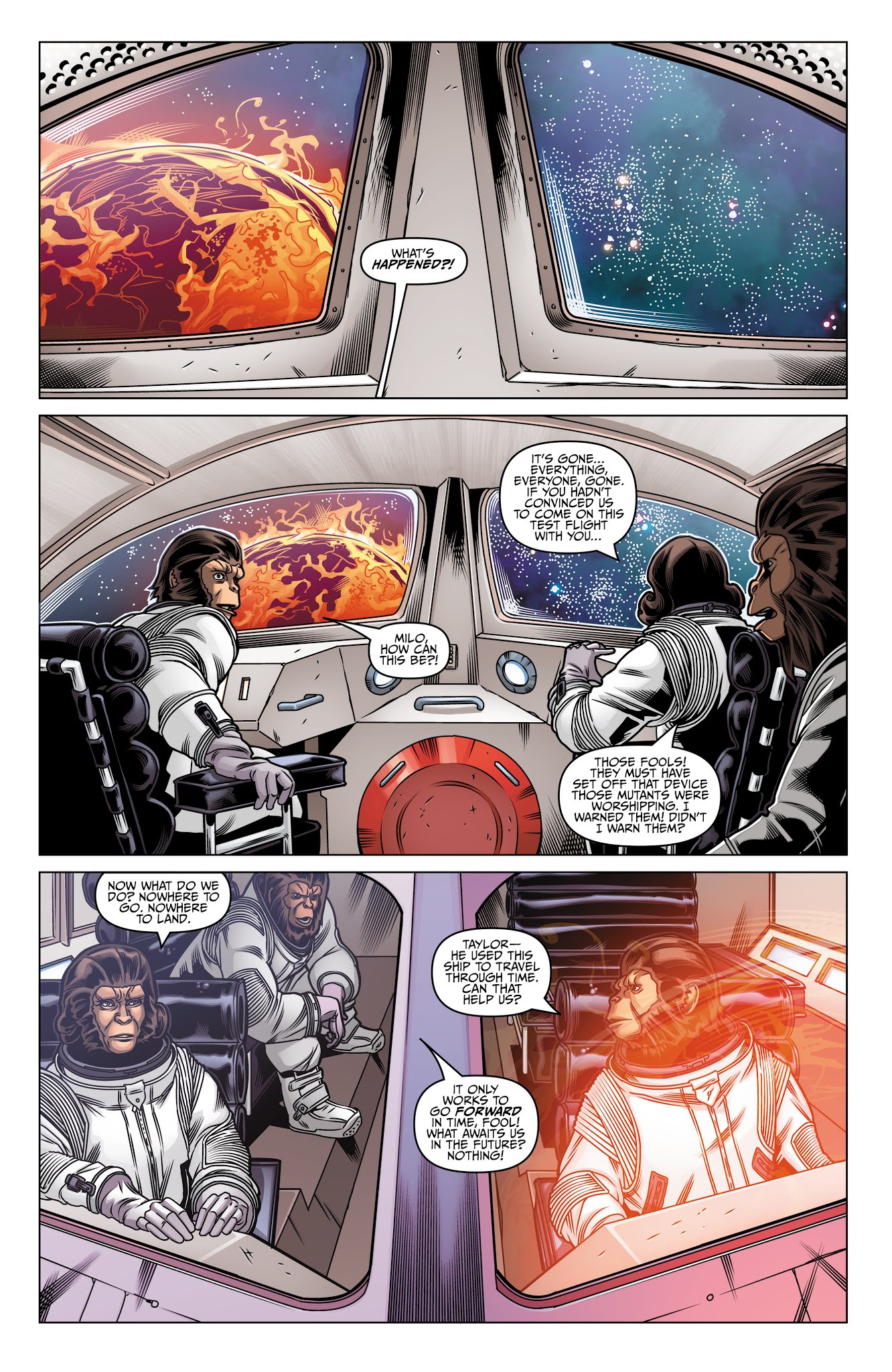 Read online Star Trek/Planet of the Apes: The Primate Directive comic -  Issue # _TPB - 110