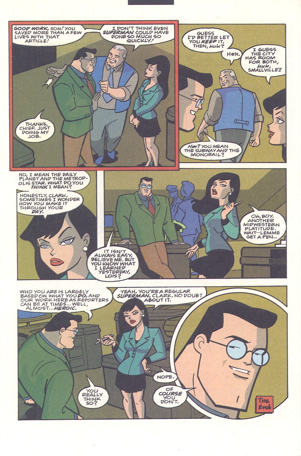Read online Superman Adventures comic -  Issue #18 - 24