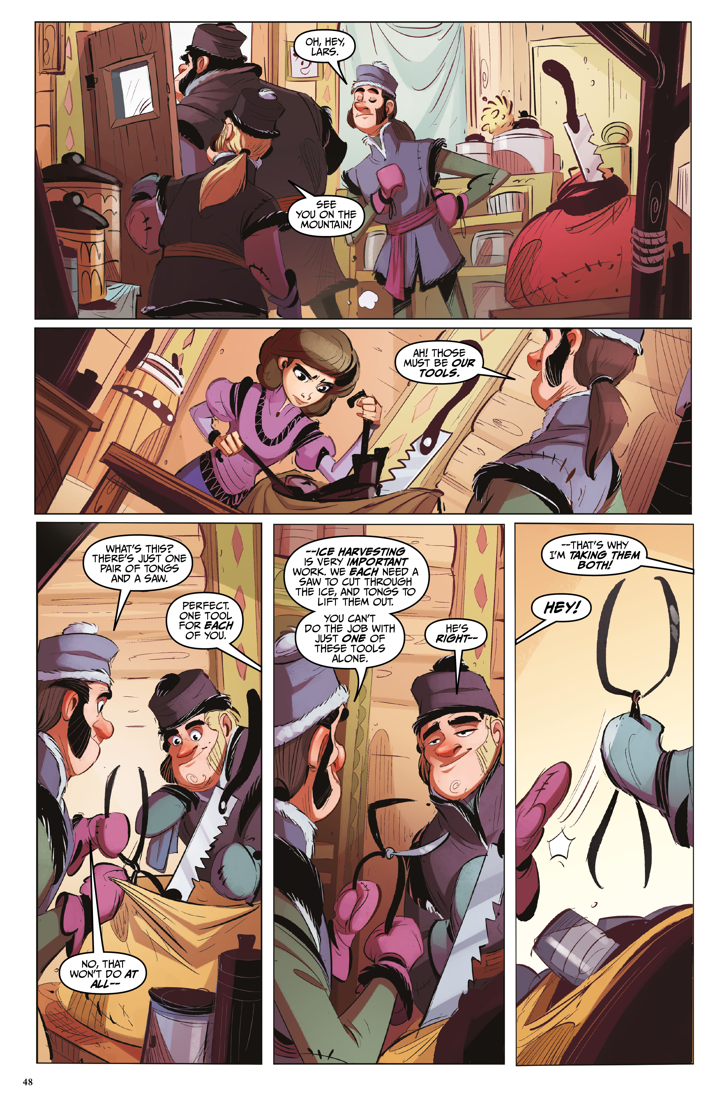 Read online Disney Frozen Library Edition comic -  Issue # TPB (Part 1) - 50