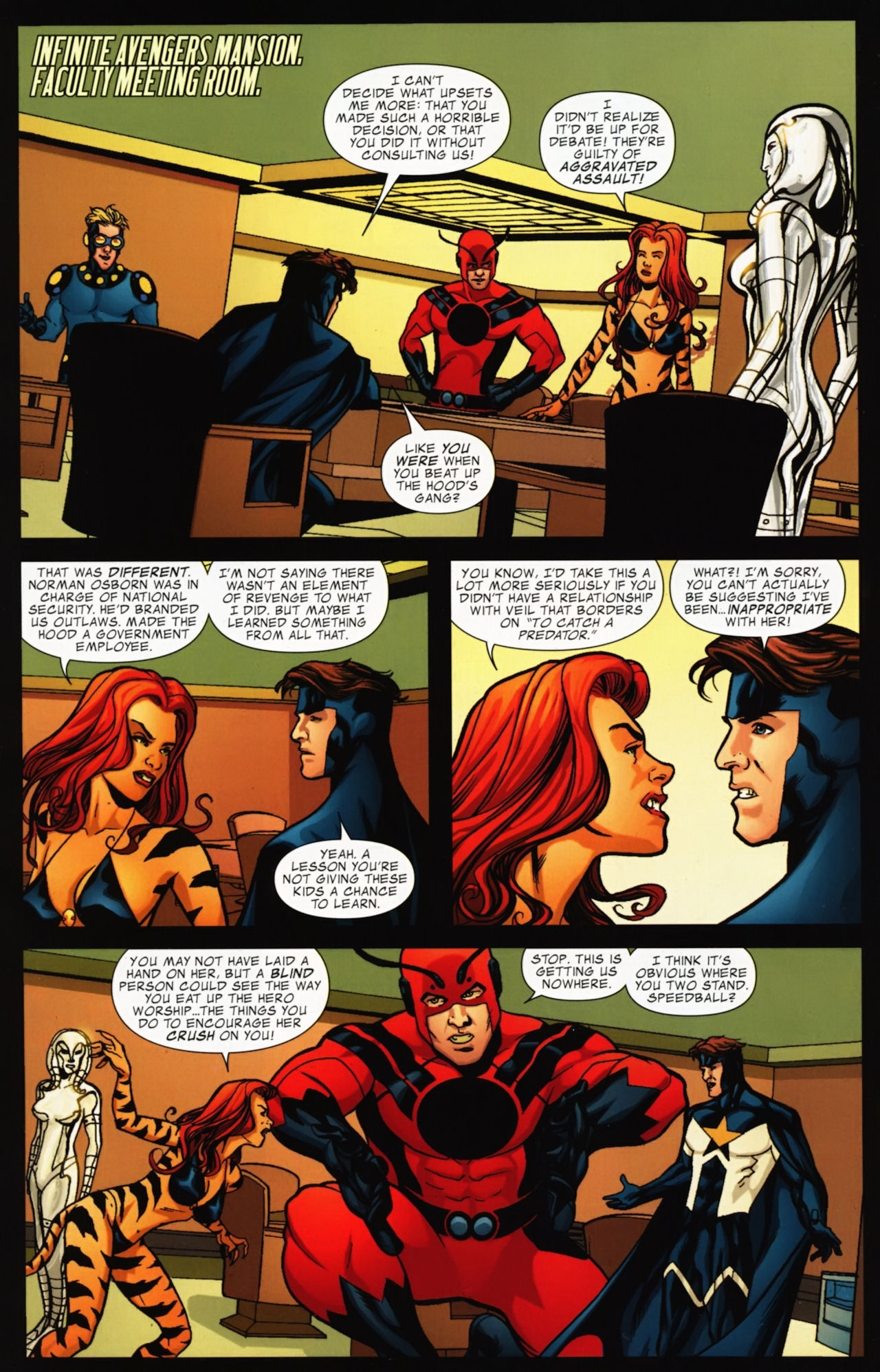 Read online Avengers Academy comic -  Issue #9 - 10