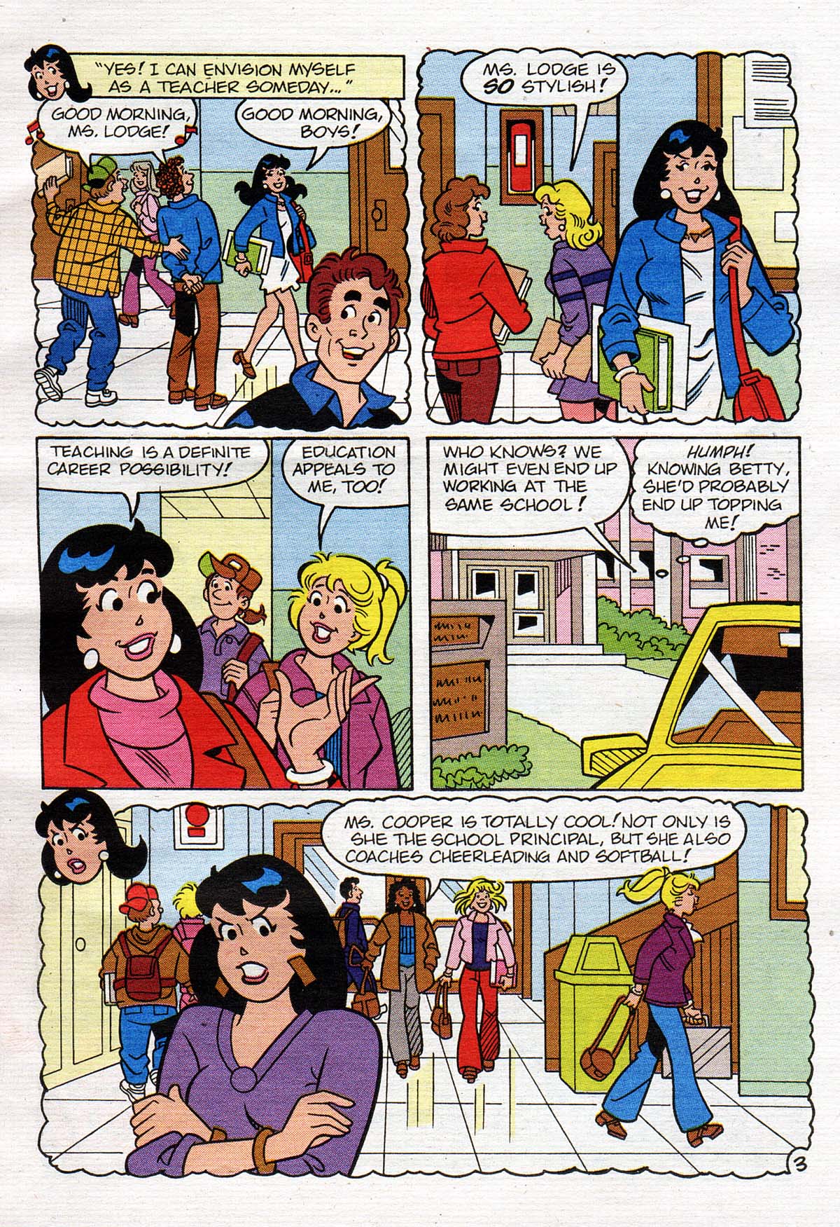 Read online Betty and Veronica Digest Magazine comic -  Issue #145 - 4