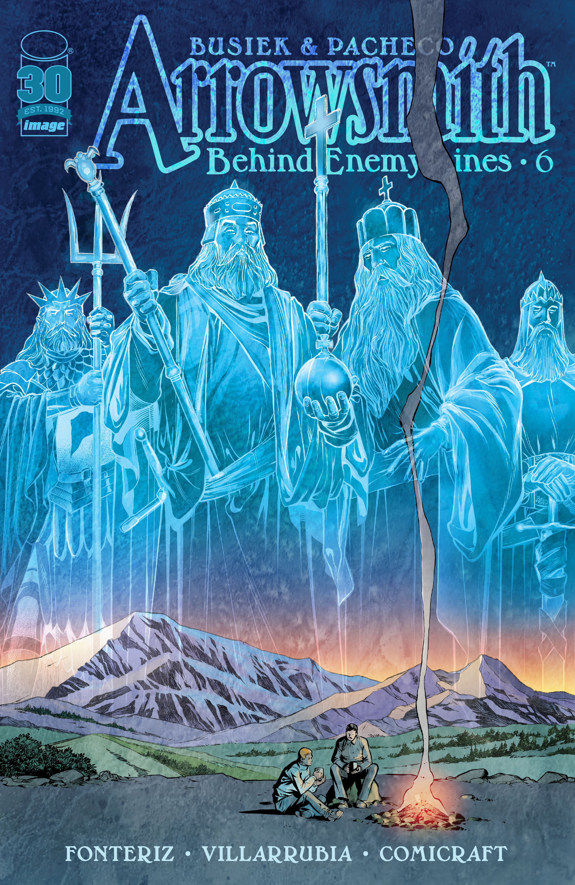 Read online Arrowsmith: Behind Enemy Lines comic -  Issue #6 - 1