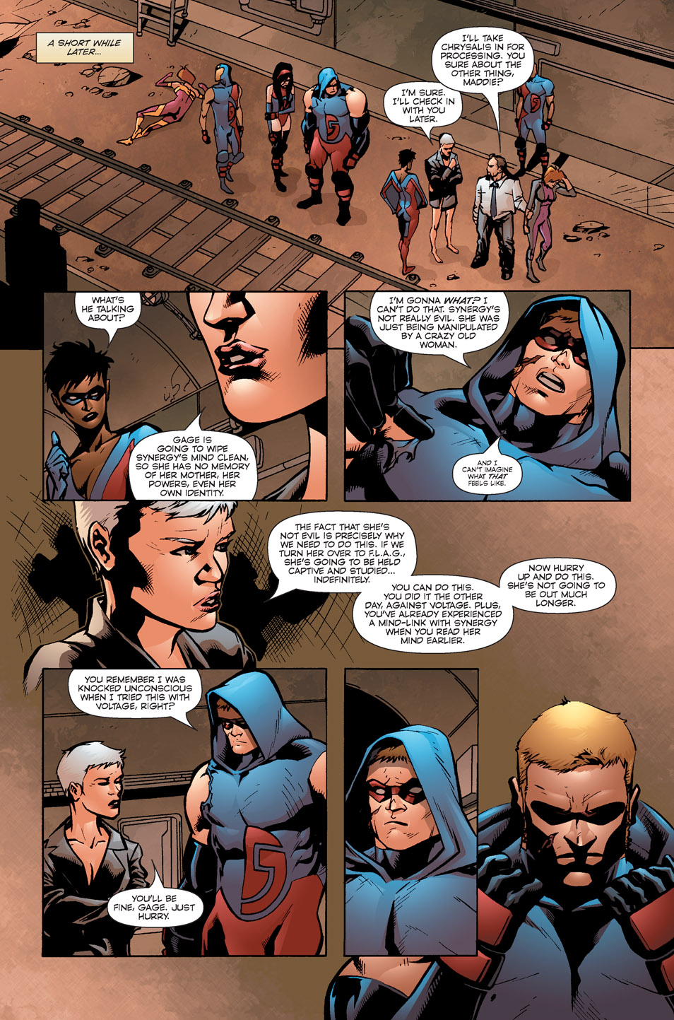 Read online Dynamo 5 comic -  Issue #7 - 21