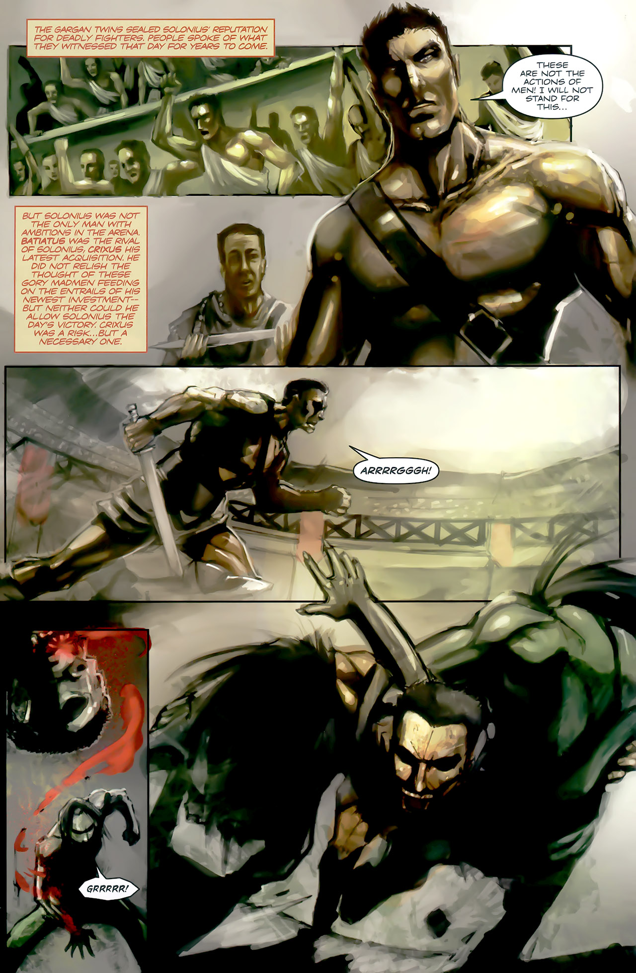 Read online Spartacus comic -  Issue #2 - 20