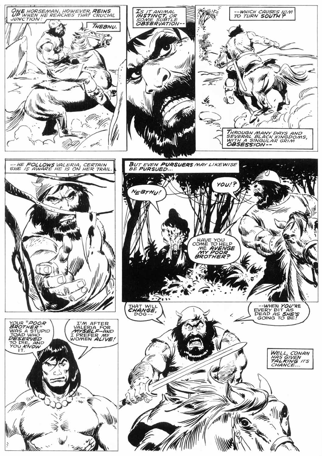Read online The Savage Sword Of Conan comic -  Issue #225 - 33