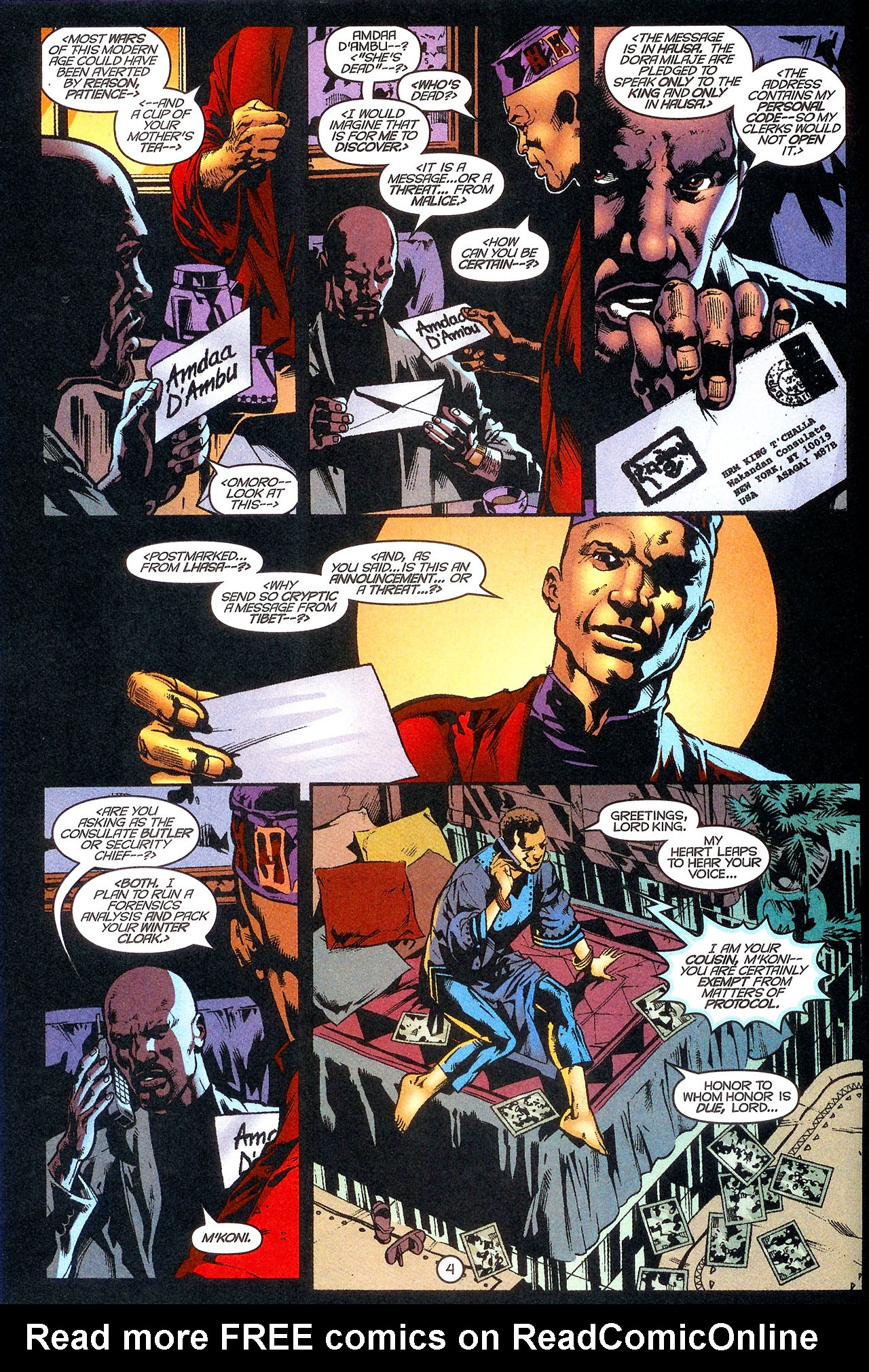 Read online Black Panther (1998) comic -  Issue #31 - 5