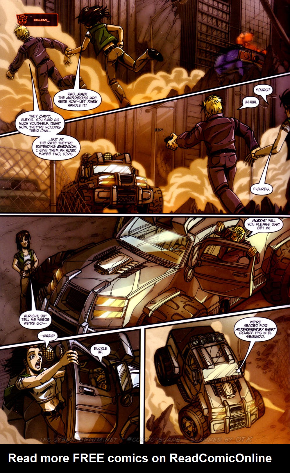 Read online Transformers Energon comic -  Issue #28 - 8