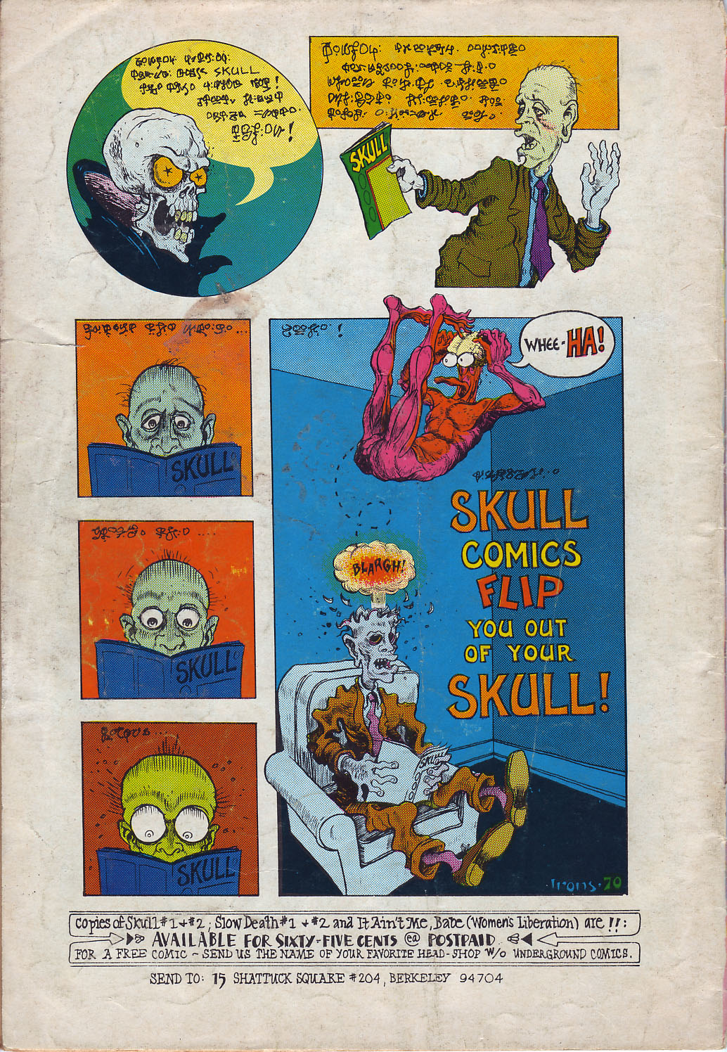 Read online Skull Comics comic -  Issue #2 - 36