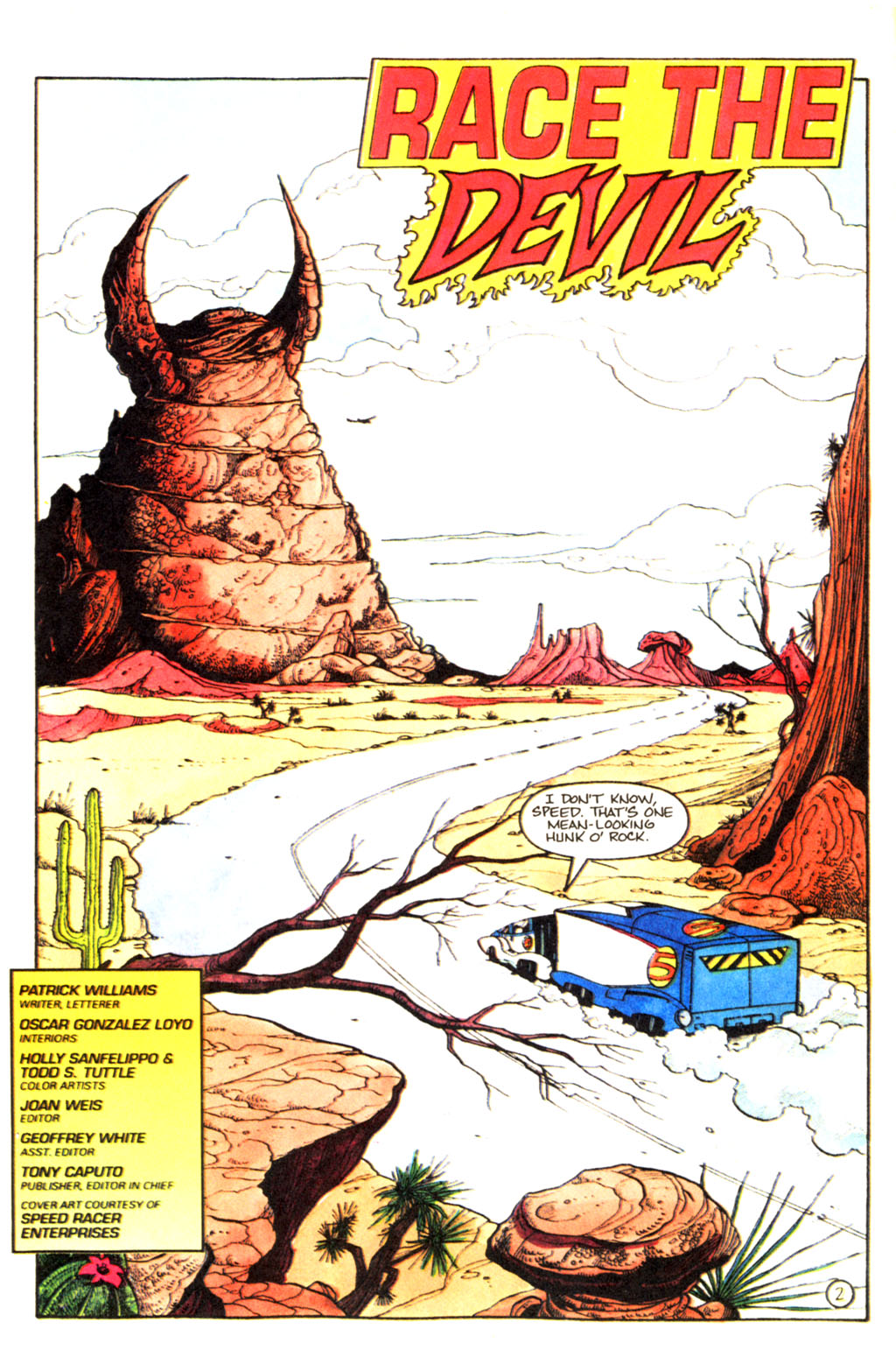 Read online The New Adventures of Speed Racer comic -  Issue #0 - 3