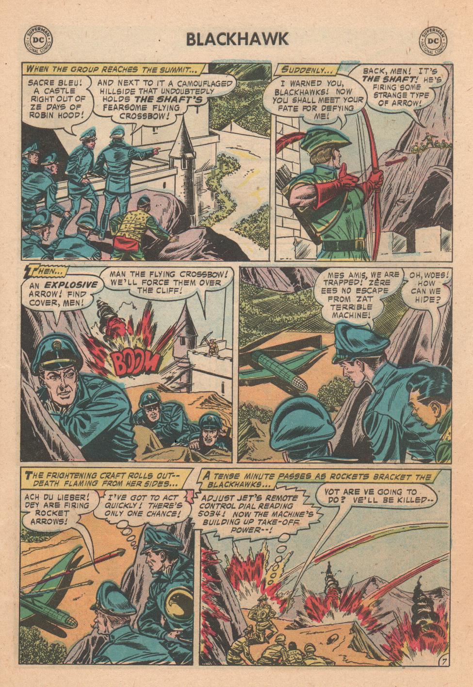 Read online Blackhawk (1957) comic -  Issue #121 - 9