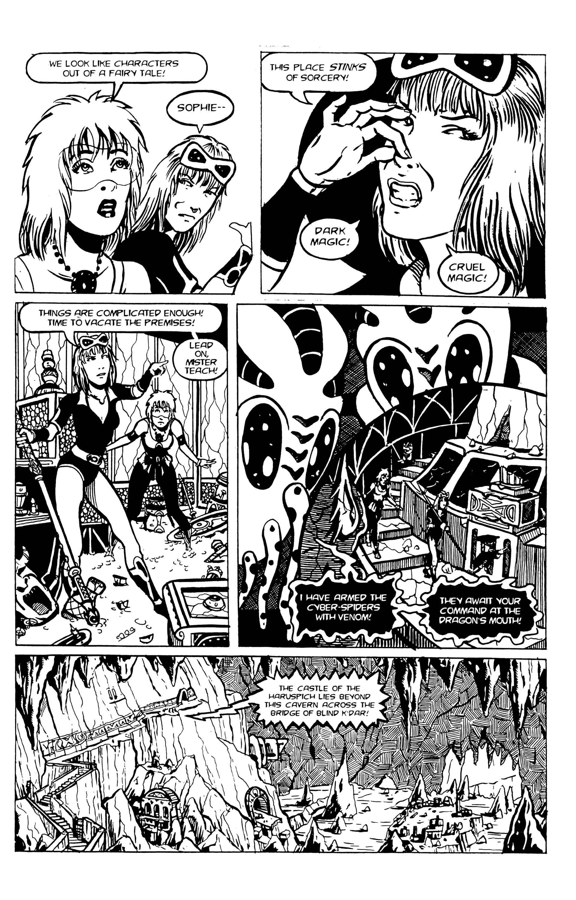 Read online Strange Attractors (1993) comic -  Issue #15 - 14
