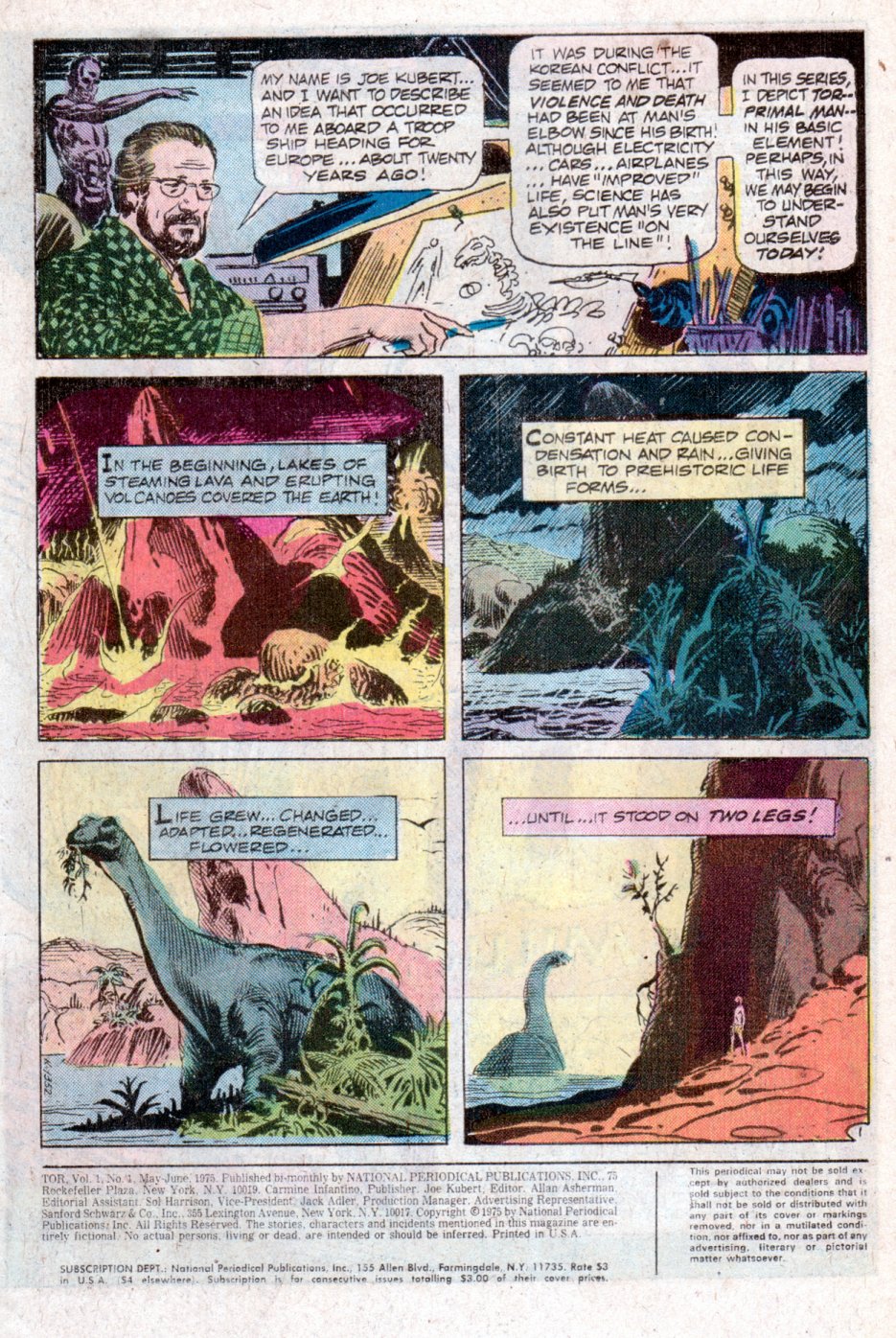 Read online Tor (1975) comic -  Issue #1 - 2