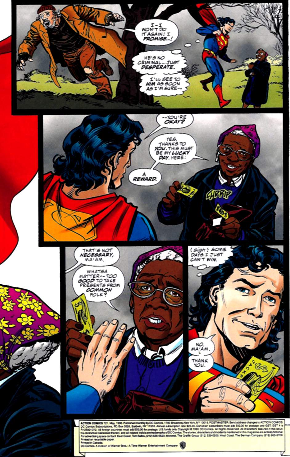 Read online Action Comics (1938) comic -  Issue #721 - 4