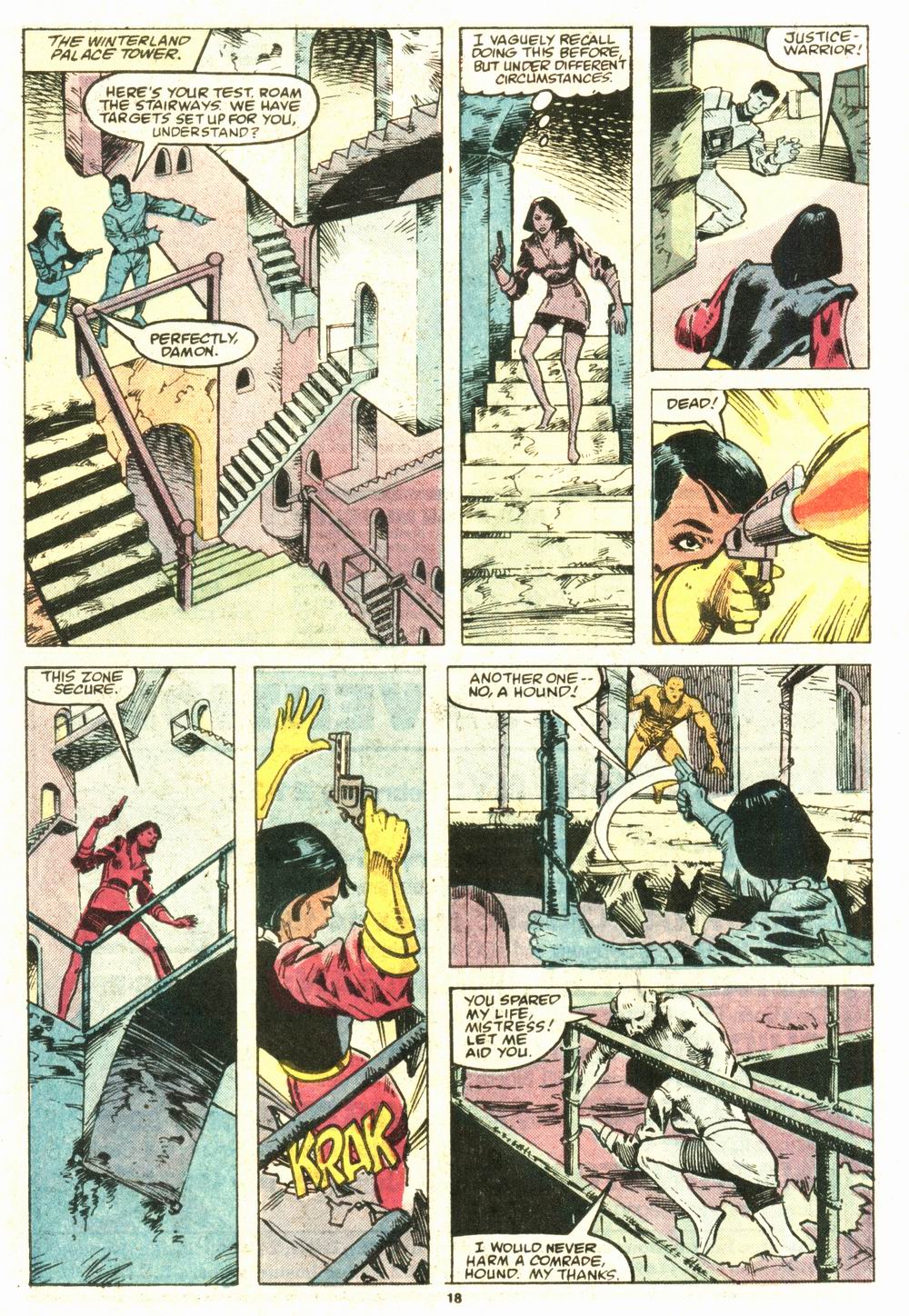 Read online Justice (1986) comic -  Issue #8 - 19