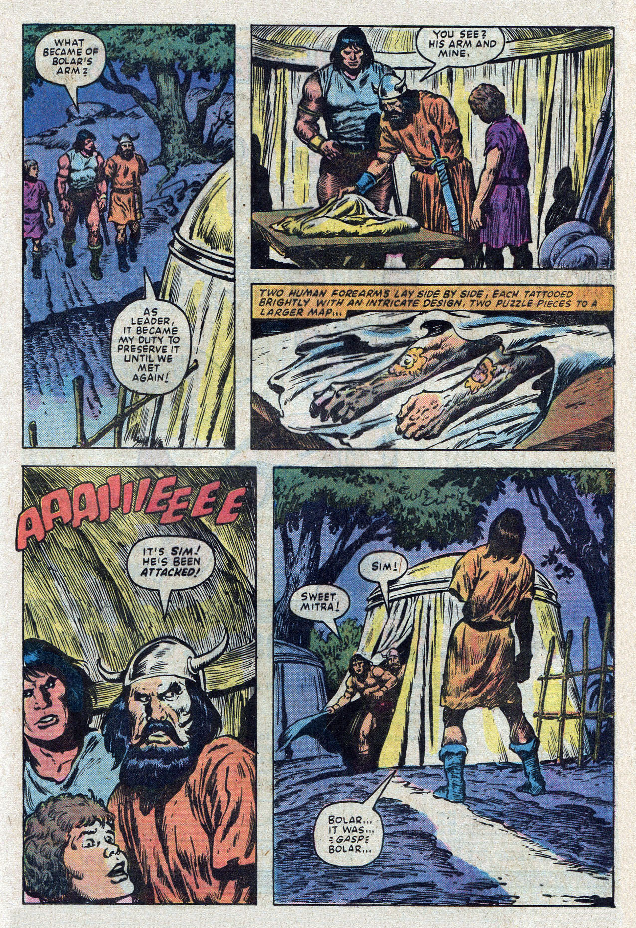 Read online Conan the Barbarian (1970) comic -  Issue #149 - 21