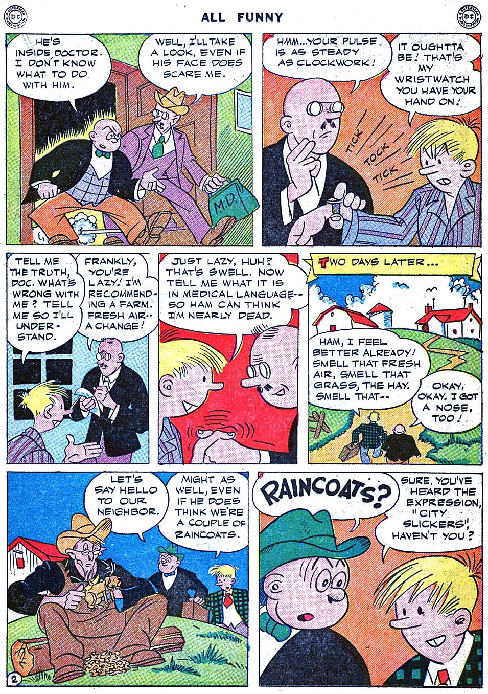 Read online All Funny Comics comic -  Issue #6 - 21