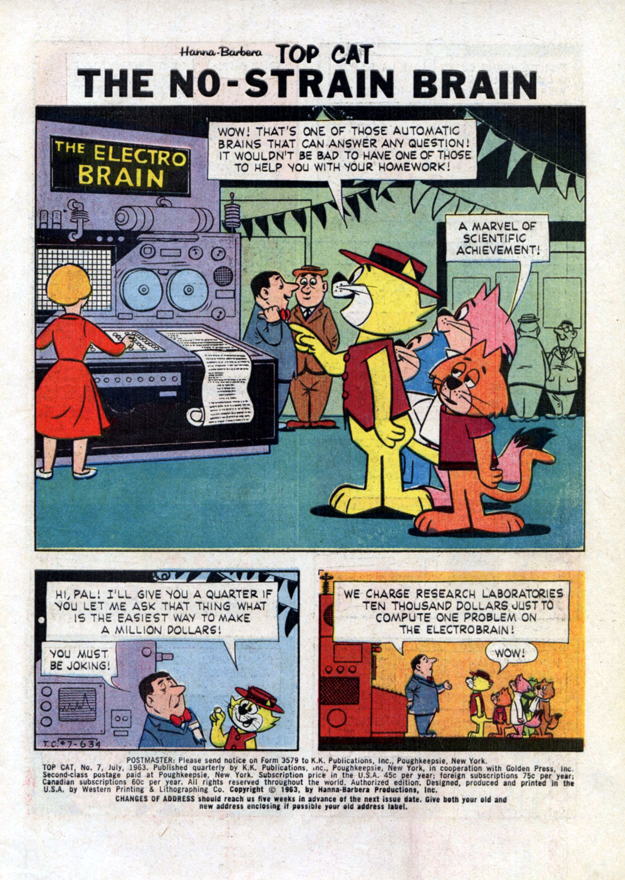 Read online Top Cat (1962) comic -  Issue #7 - 3