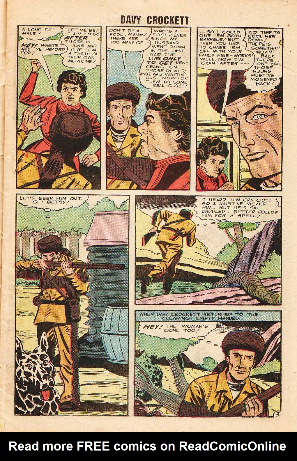 Read online Davy Crockett comic -  Issue #8 - 11