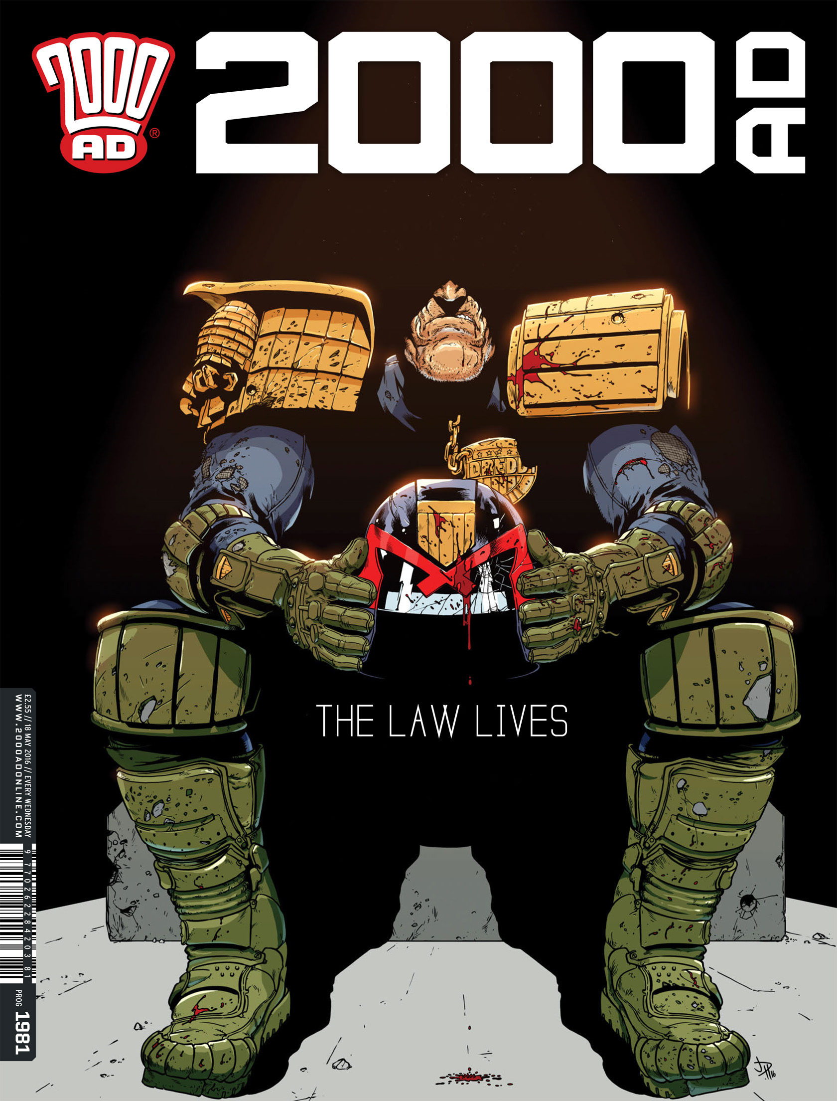 Read online 2000 AD comic -  Issue #1981 - 1