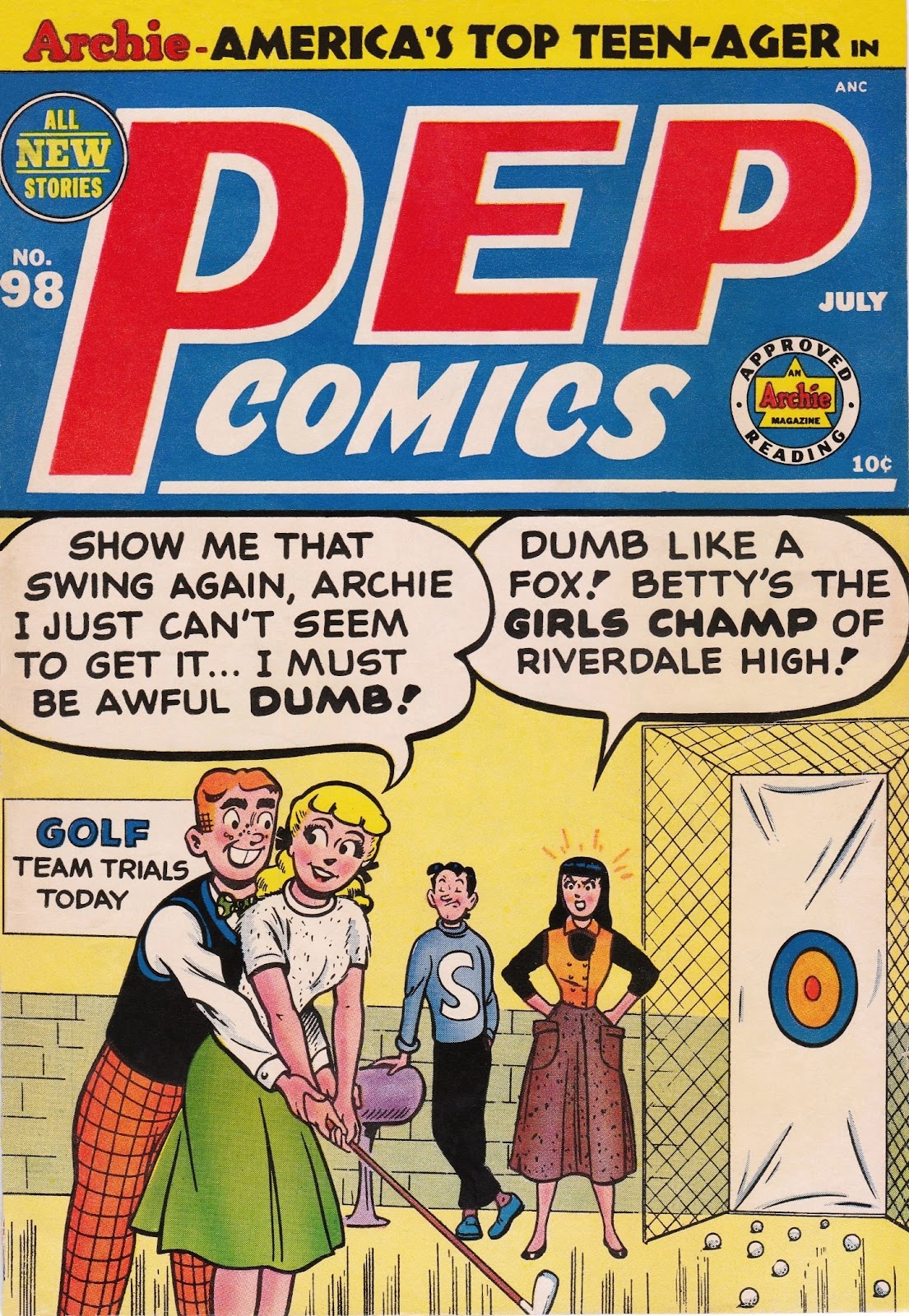 Pep Comics issue 98 - Page 1