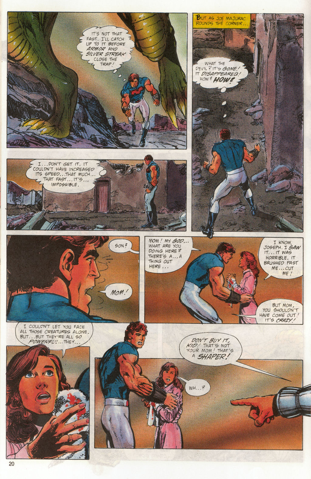 Read online The Revengers featuring Megalith comic -  Issue #2 - 23