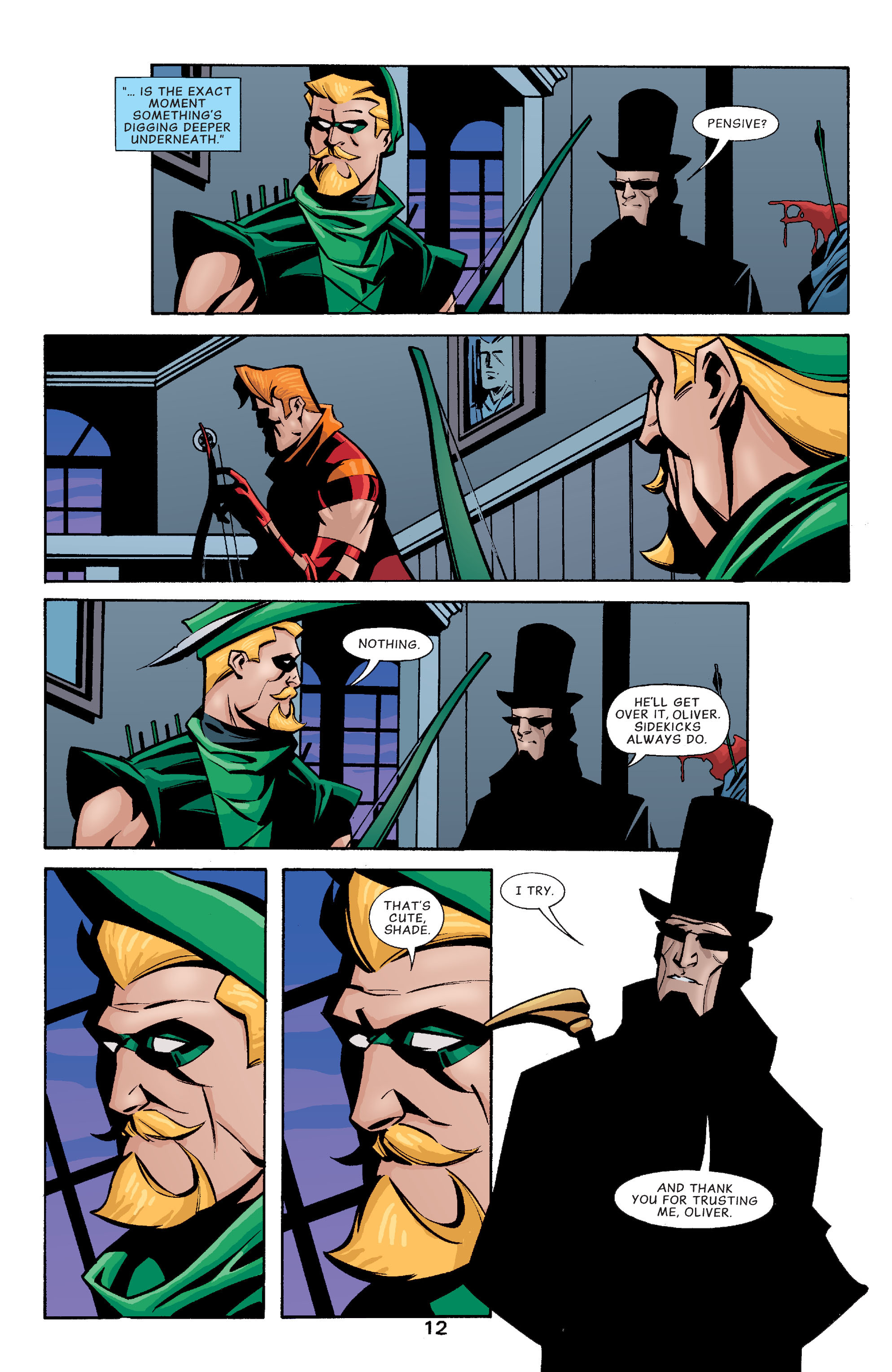 Read online Green Arrow (2001) comic -  Issue #17 - 12