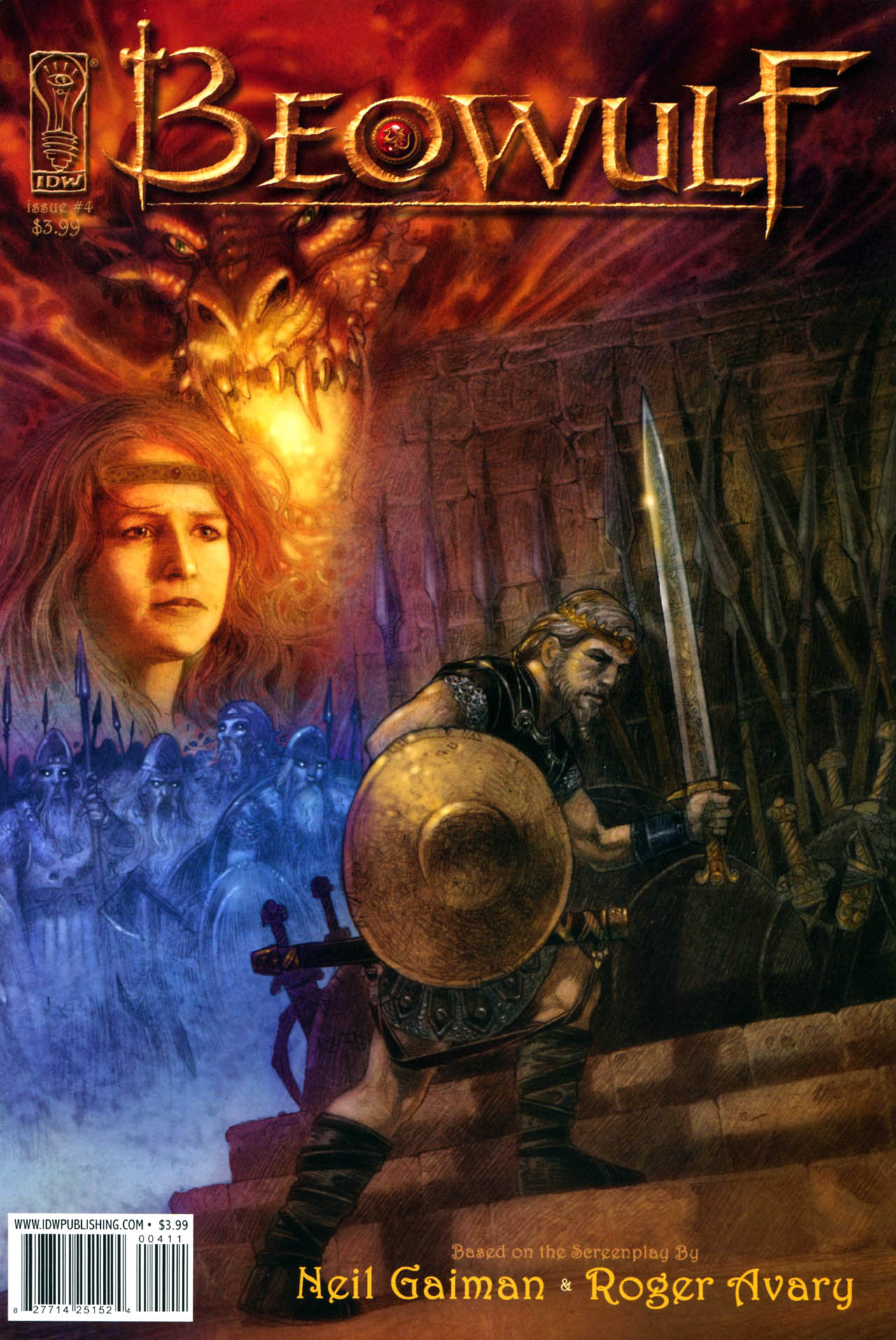 Read online Beowulf (2007) comic -  Issue #4 - 1