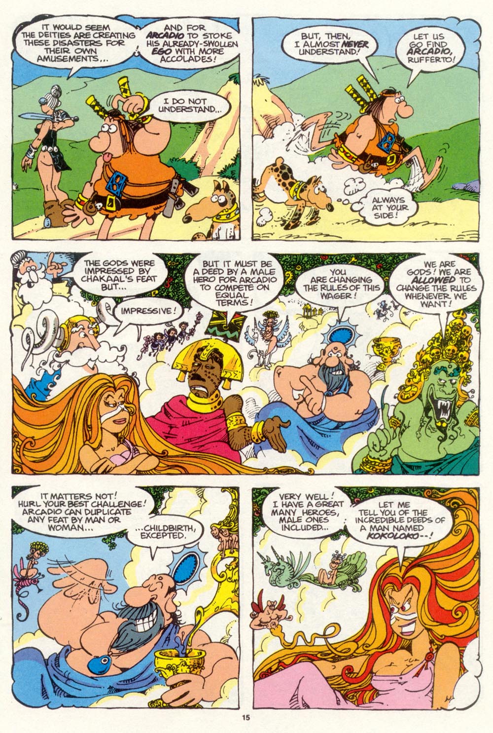 Read online Sergio Aragonés Groo the Wanderer comic -  Issue #98 - 16