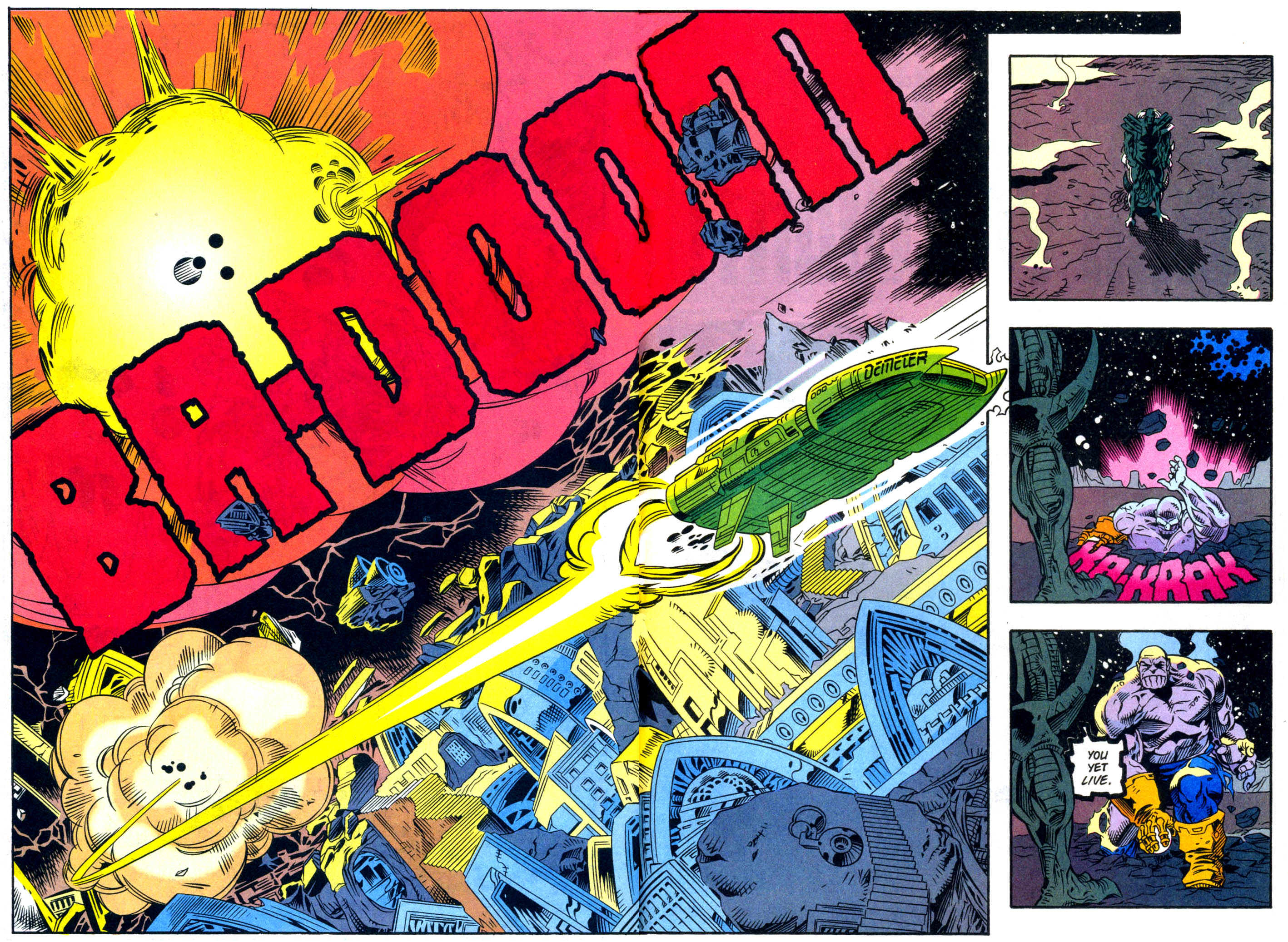 Read online Cosmic Powers comic -  Issue #6 - 32