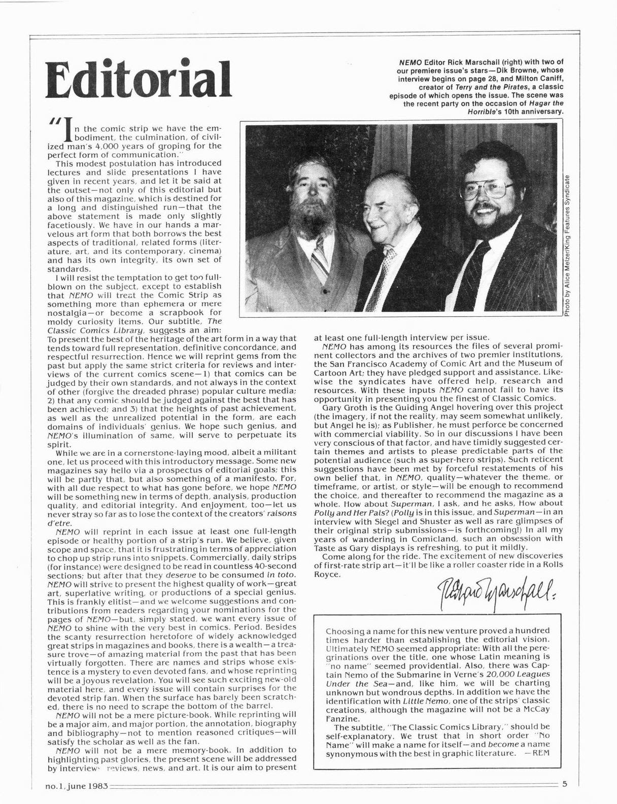 Read online Nemo: The Classic Comics Library comic -  Issue #1 - 5