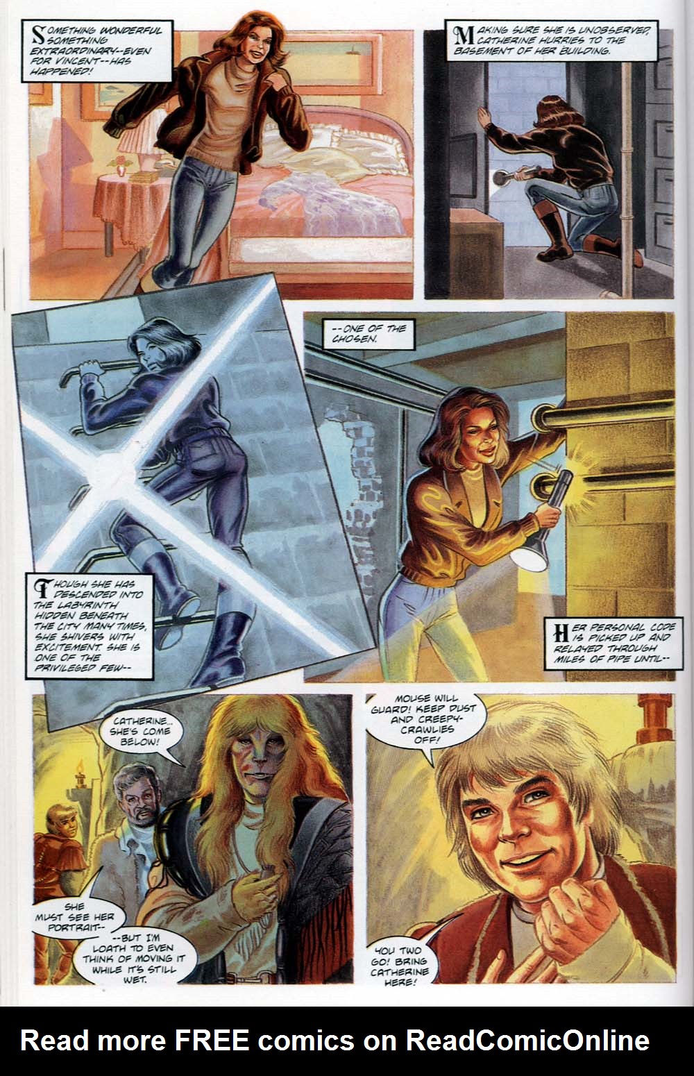 Read online Beauty and The Beast: Portrait of Love comic -  Issue # Full - 34