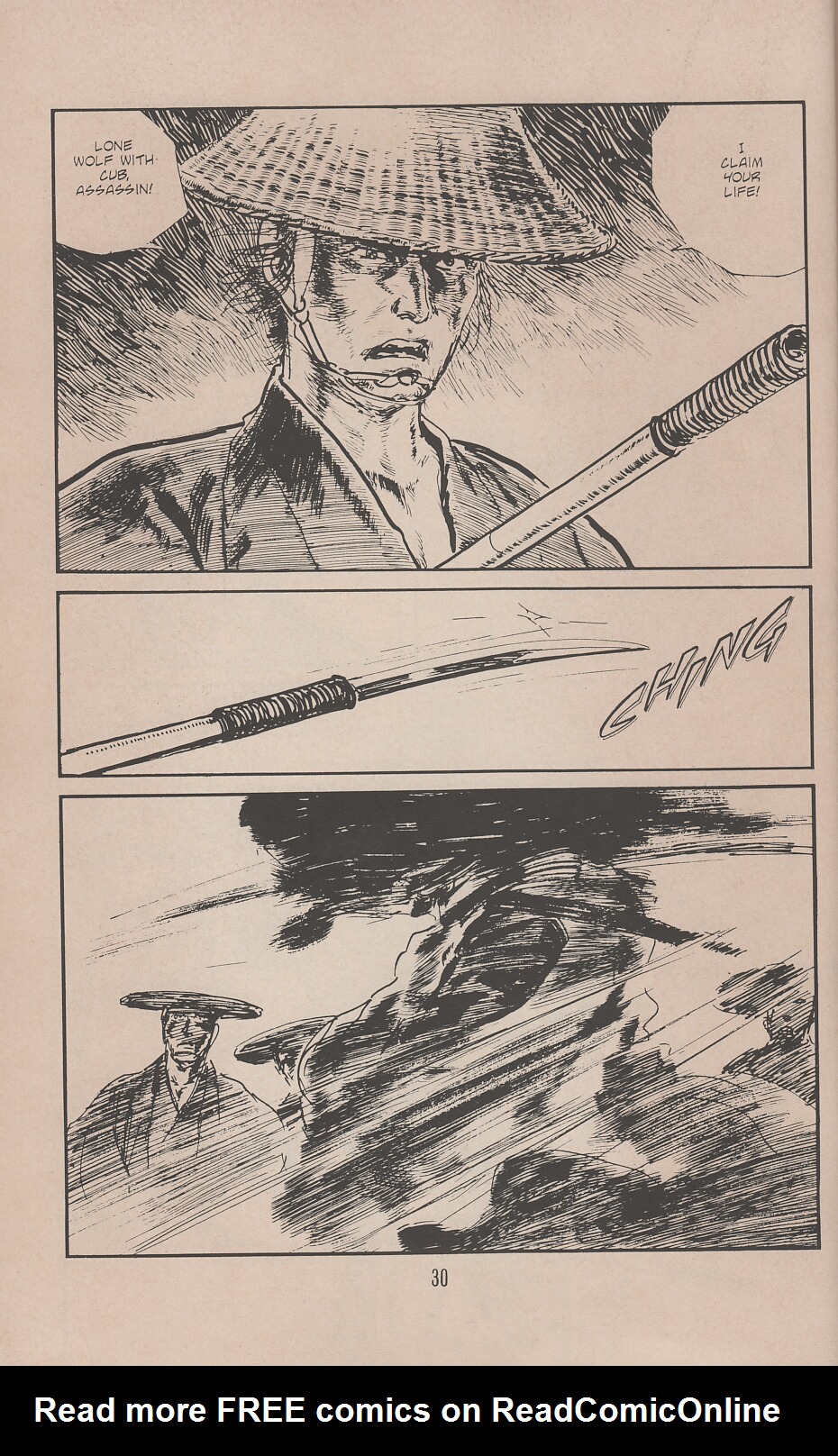 Read online Lone Wolf and Cub comic -  Issue #44 - 33