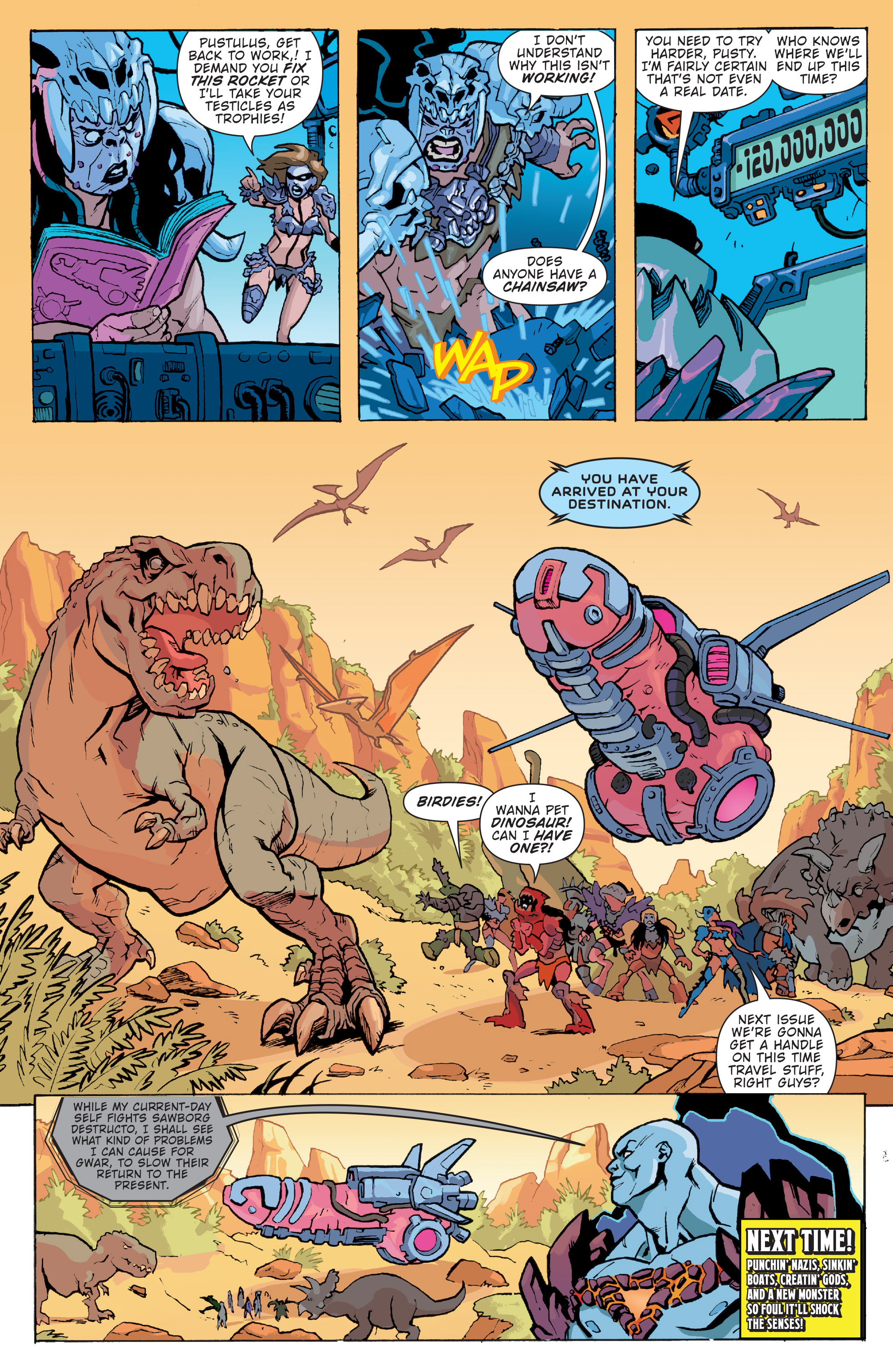 Read online Gwar: Orgasmageddon comic -  Issue #1 - 20