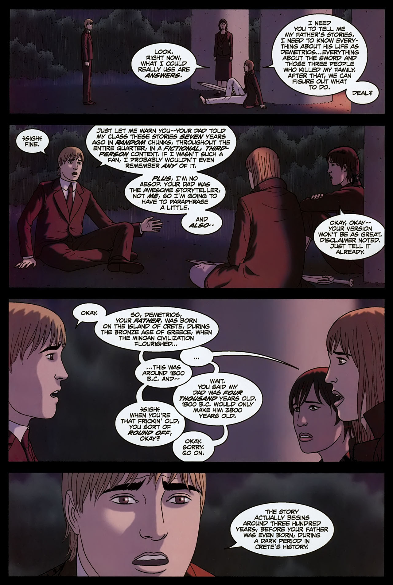 Read online The Sword comic -  Issue #6 - 9