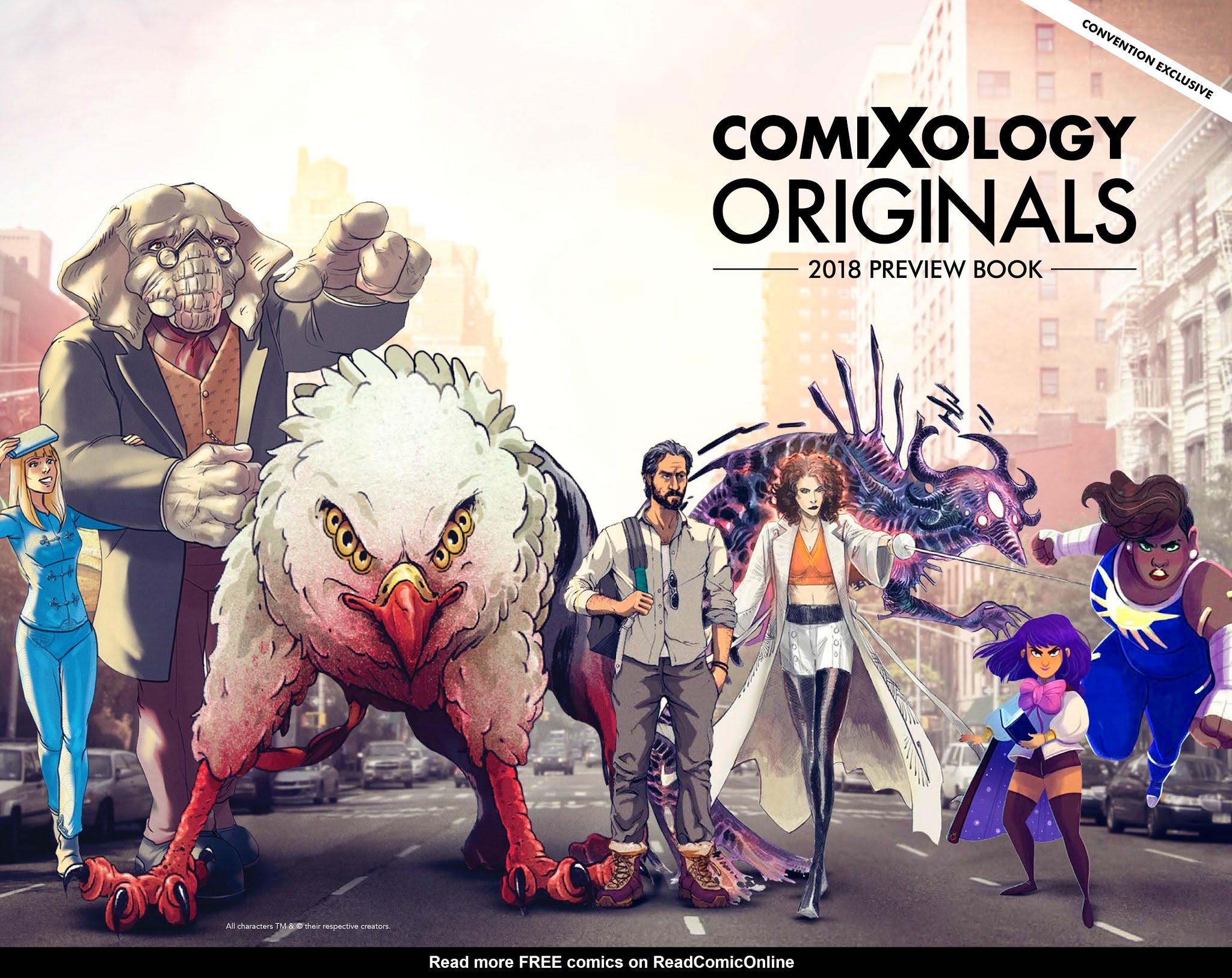 Read online ComiXology Originals 2018 Preview Book comic -  Issue # Full - 2